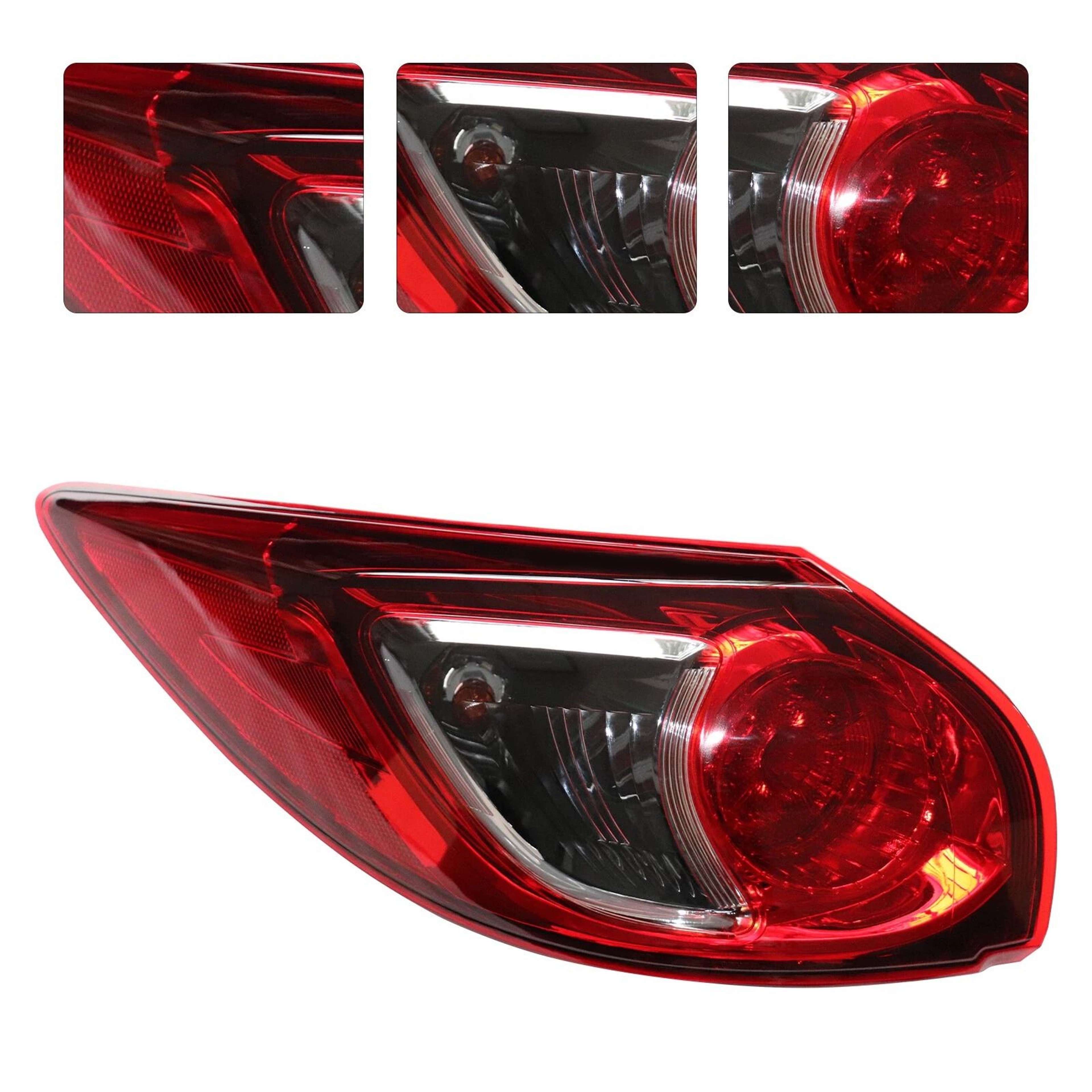 Premium Rear Mazda CX Tail Lights Pair Direct Halogen Tail Light Assembly 4