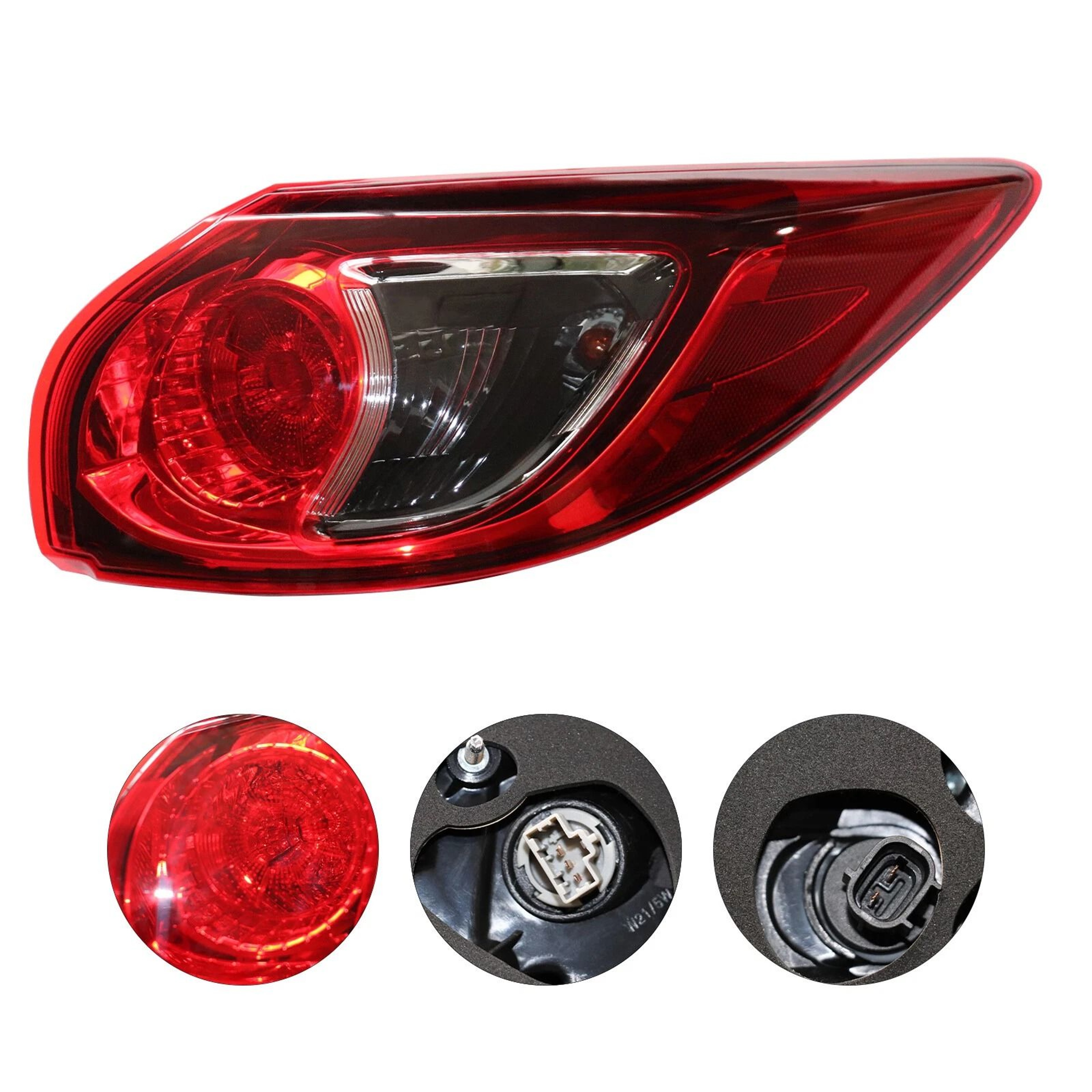 Premium Rear Mazda CX Tail Lights Pair Direct Halogen Tail Light Assembly 2