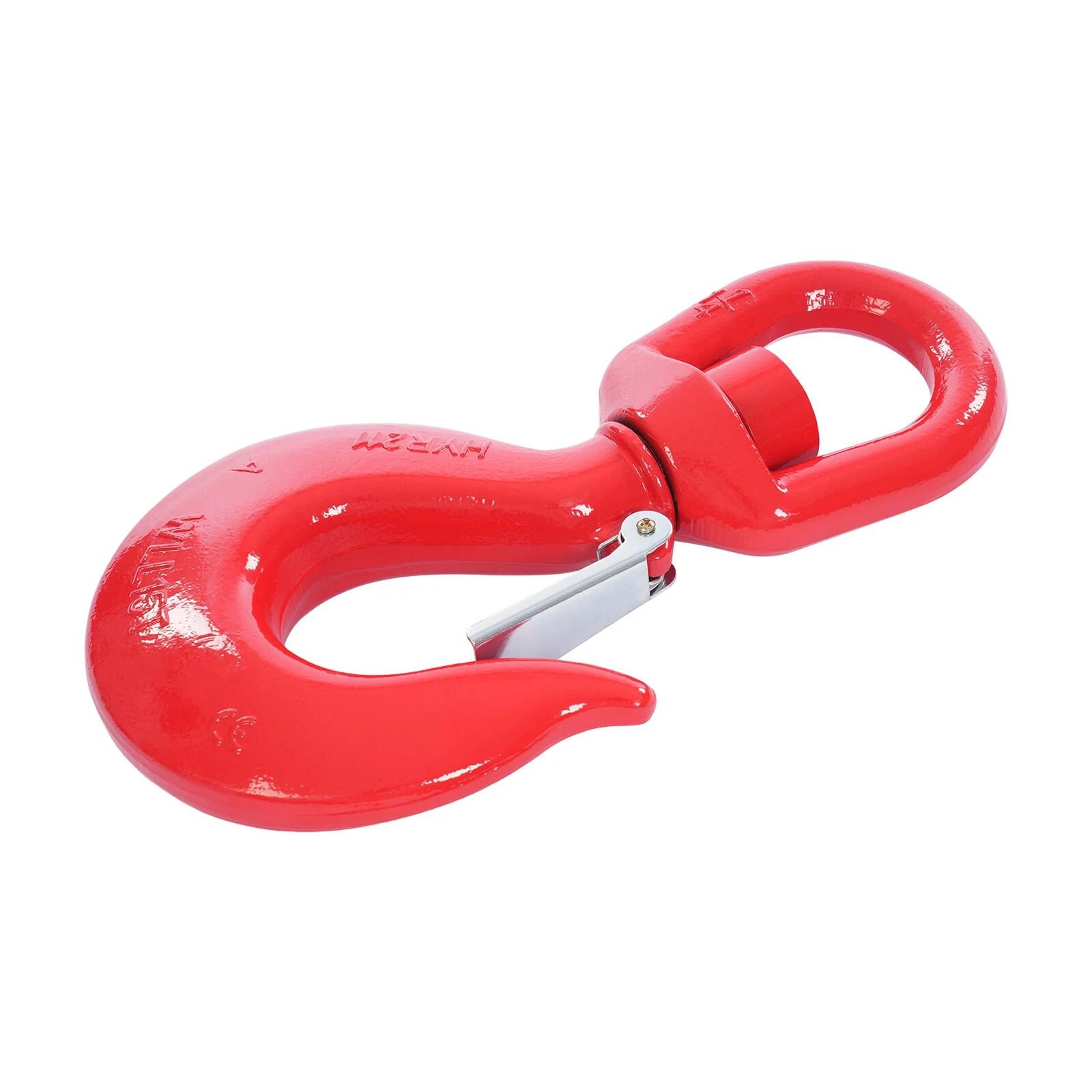 Heavy Duty Swivel Lifting Hook With Safety Latch Premium Locking Swivel Hook 12