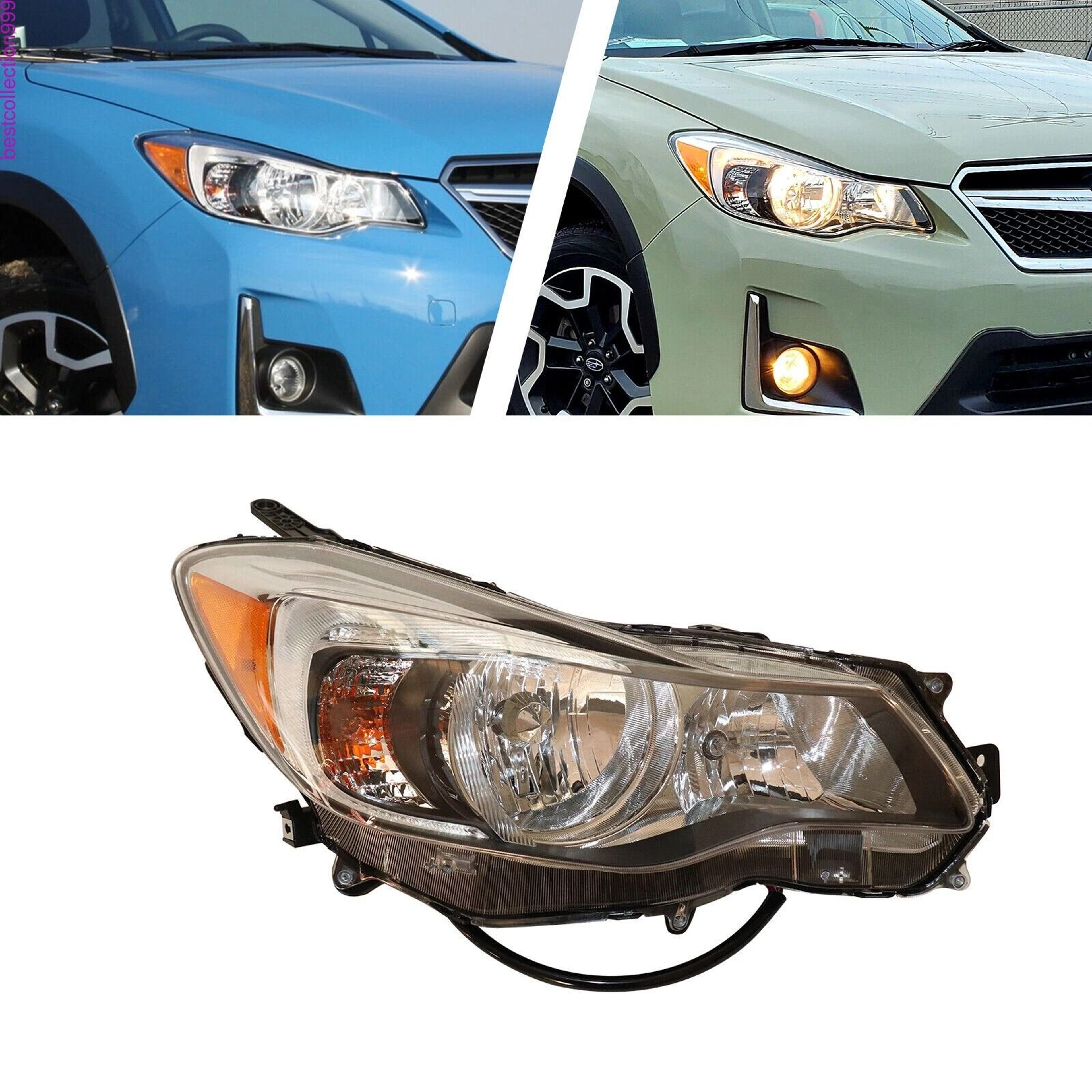 Premium Right Side Halogen Headlight Assembly For Subaru Crosstrek 1