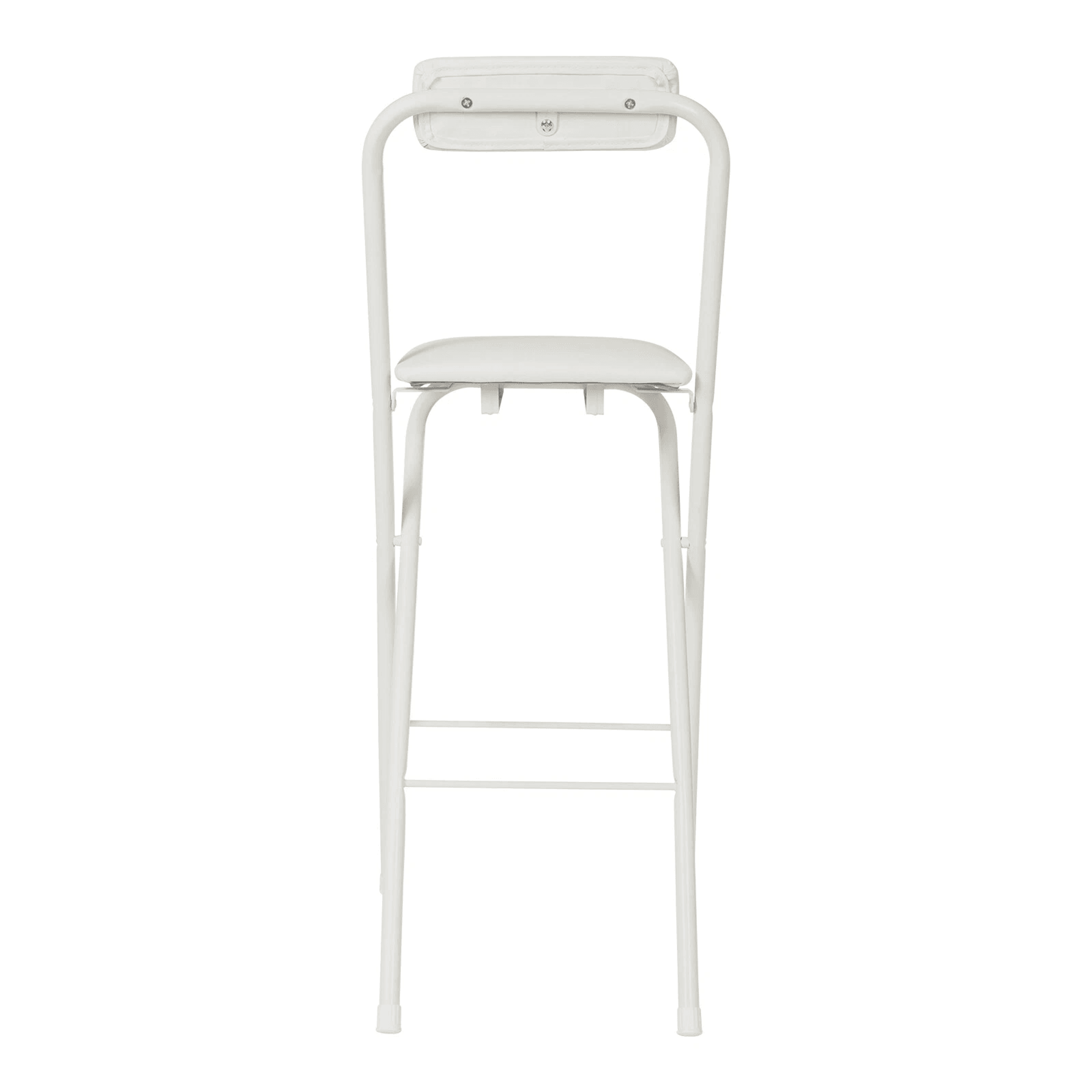 Premium White Tall Folding Chair Durable Event Office  Party Seating 12