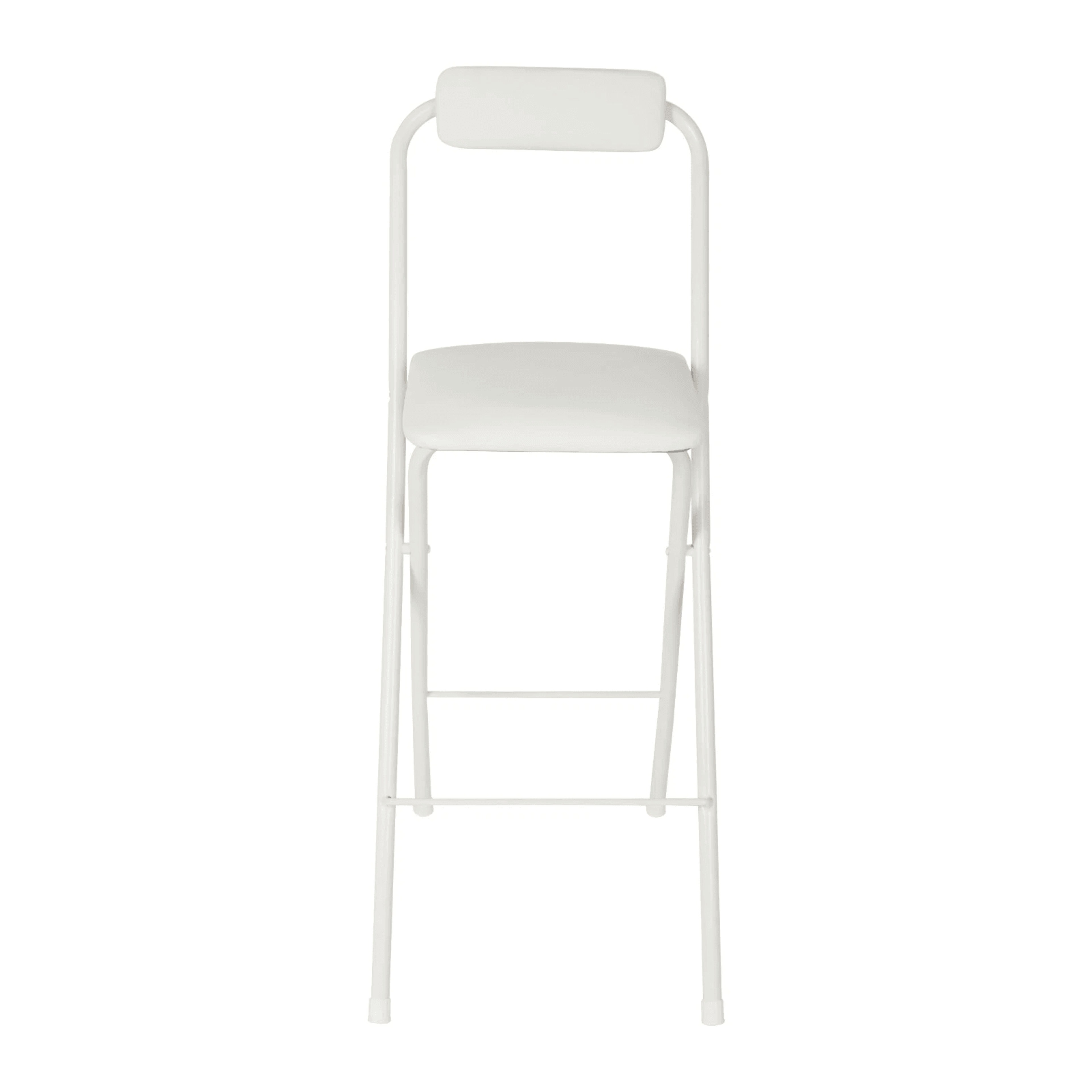 Premium White Tall Folding Chair Durable Event Office  Party Seating 13