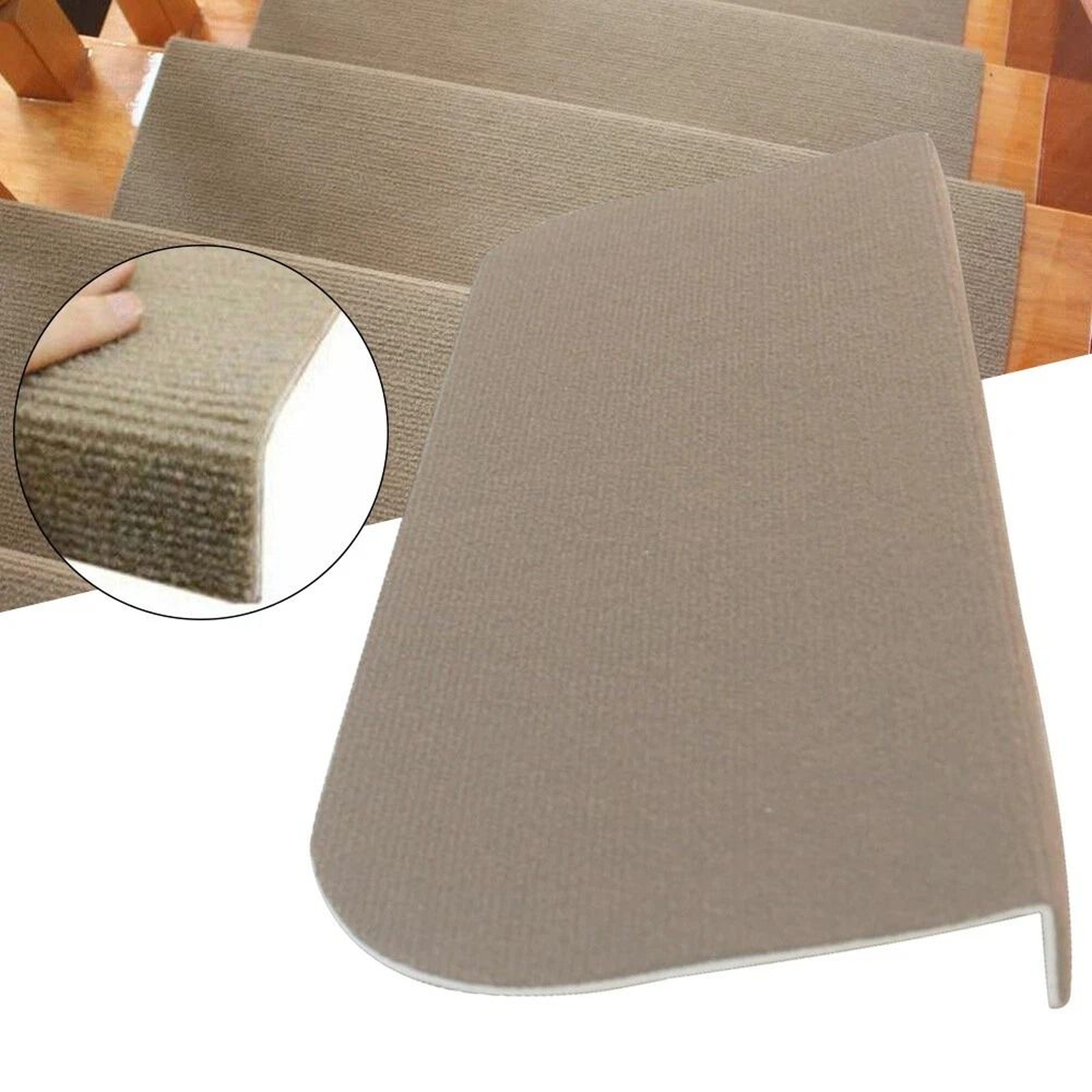 Premium Piece Non Slip Stair Treads Set Indoor Carpet Stair Runner Rugs For Safe Stylish Steps 1