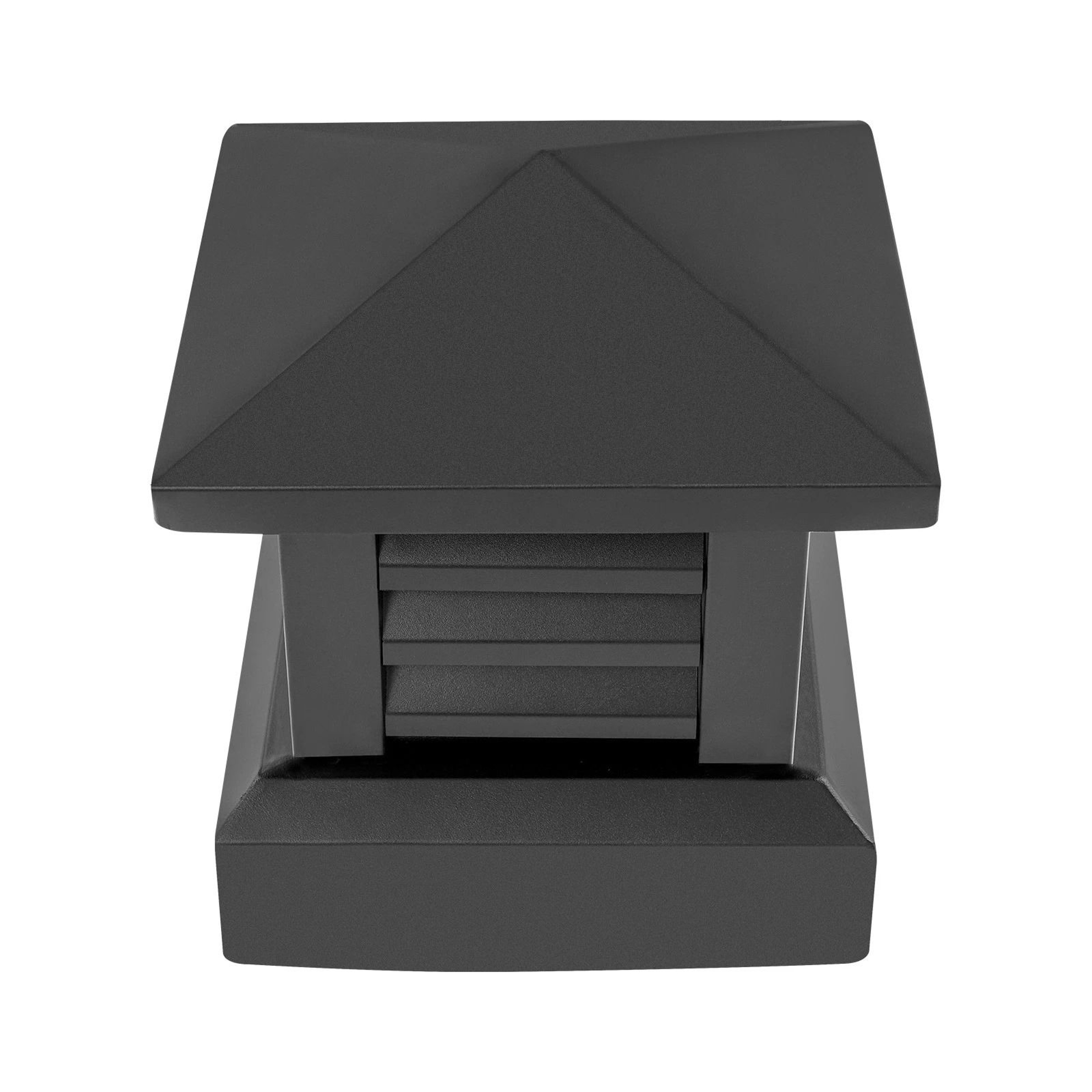 Premium Aluminum Chimney Cap  Chimney Cover Durable Black Fireplace Protection 3