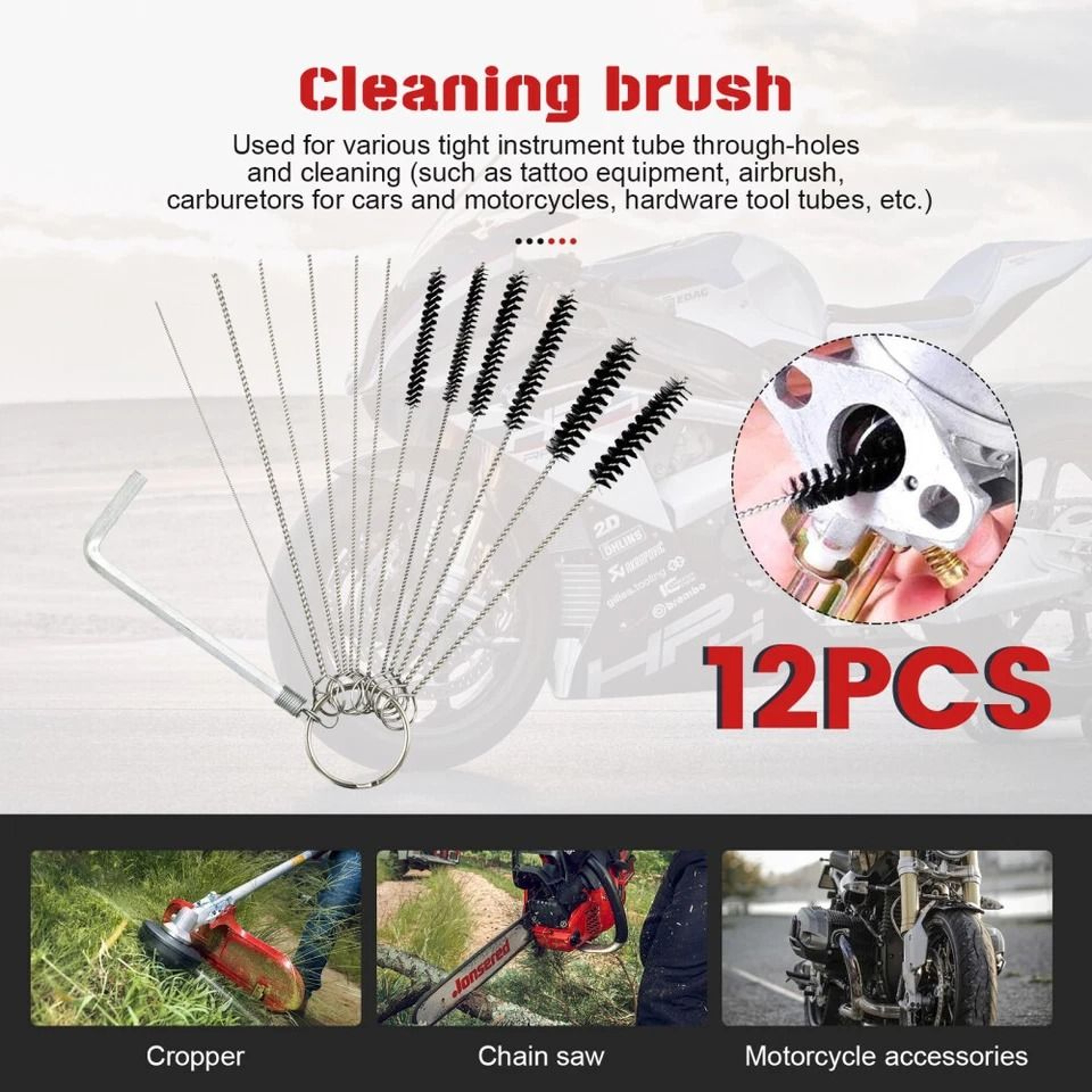 Pro Grade Carburetor Adjustment Tool Kit For Cycle Engines STIHL Husqvarna Echo Compatible 8