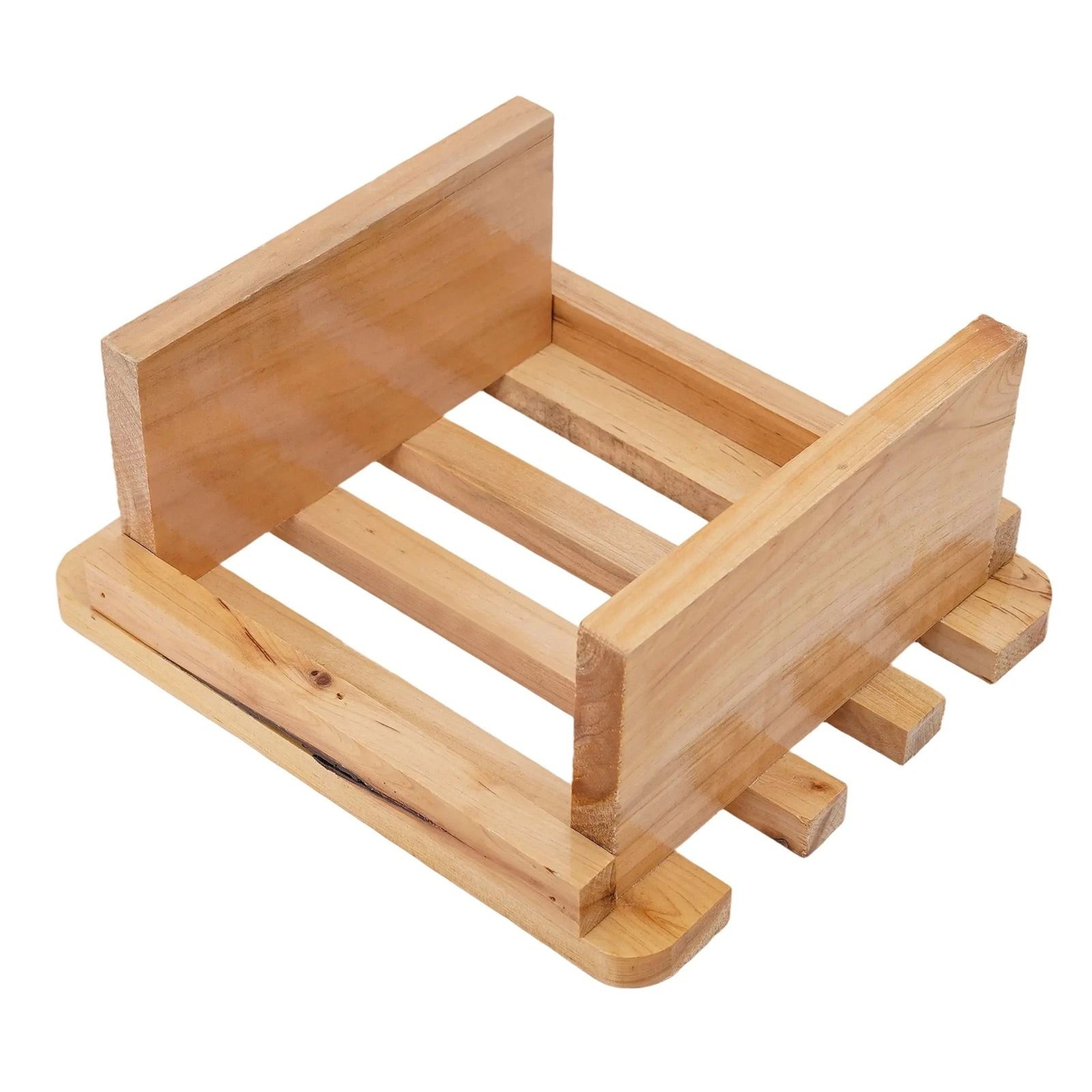 Premium Wooden Foot Bath Tub With Stool  Cover Deep Relaxing Foot Bath Bucket 5