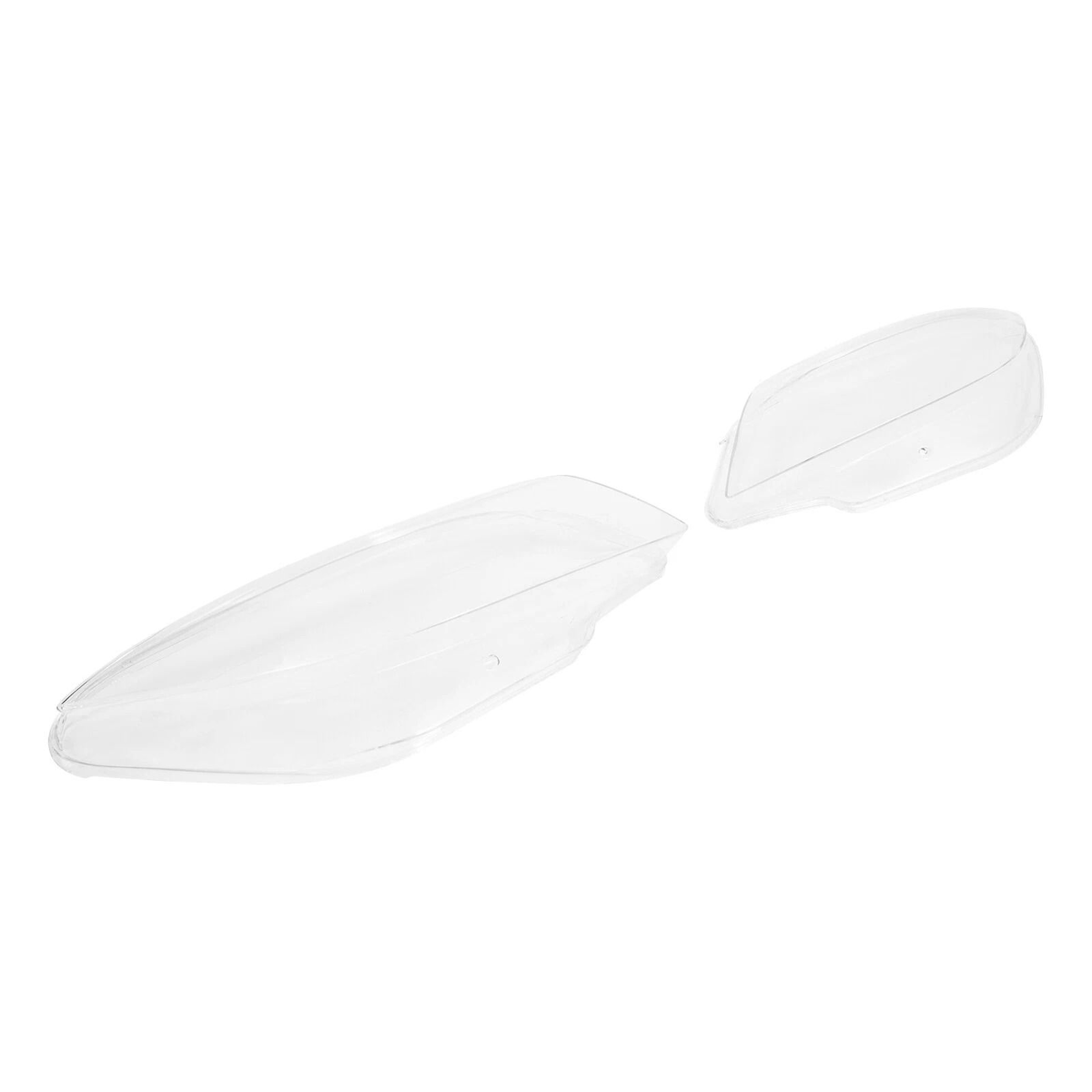 BMW Clear Headlight Lens Cover Set Replacement For Models Left And Right Pair 8