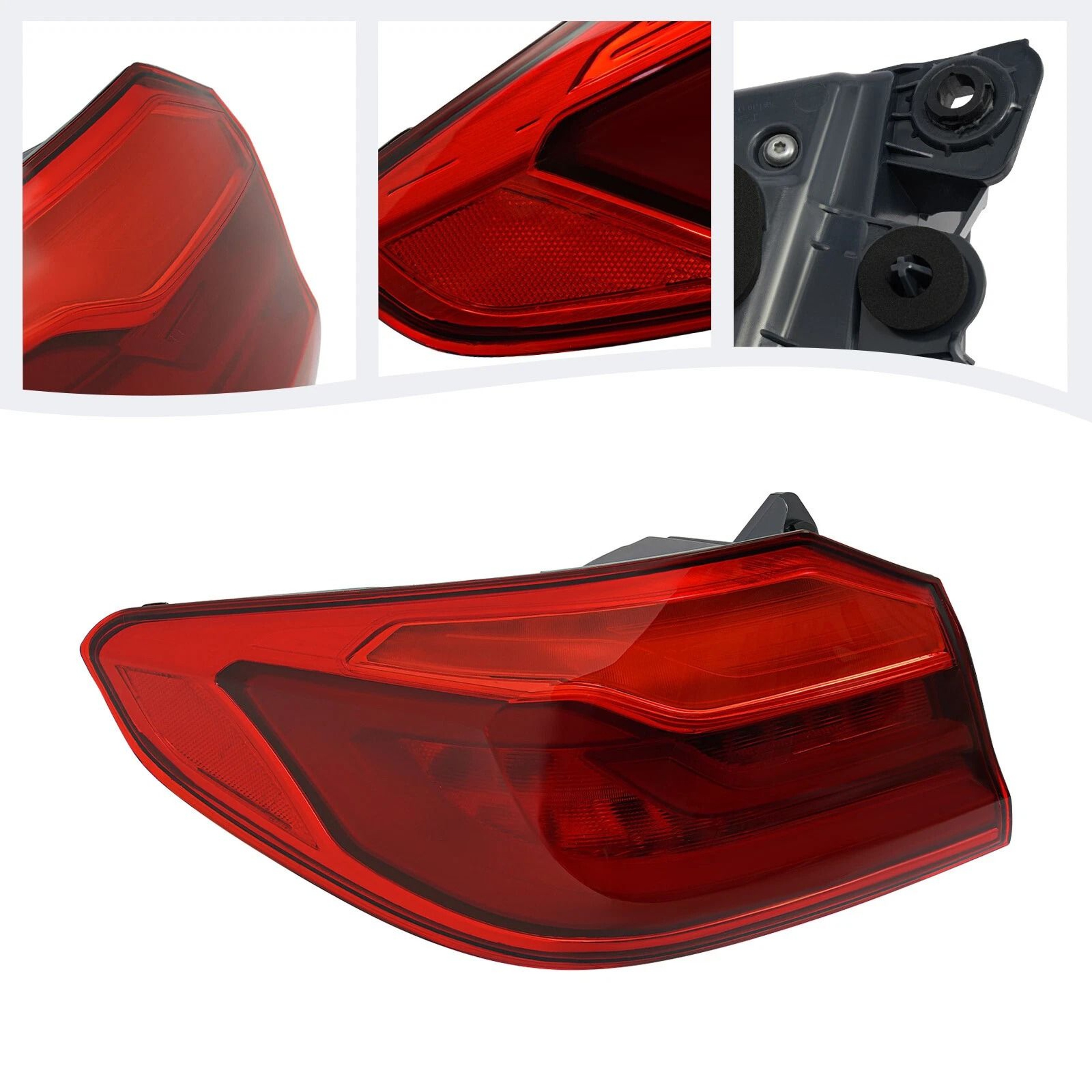 Outer LED Left Side Tail Light Assembly For BMW Base Model Sedan 2