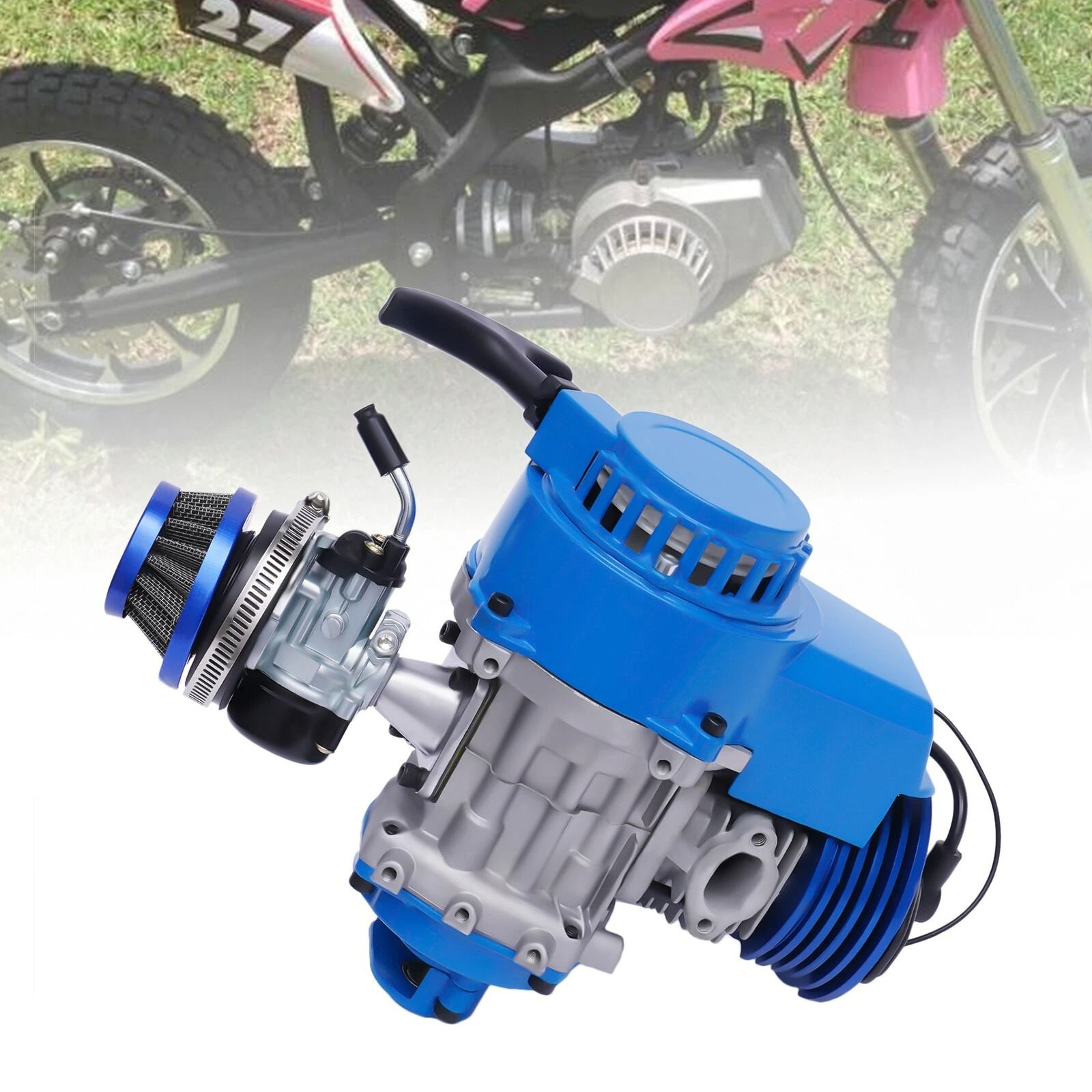 Racing Engine Motor Pull Start For Pocket Bike Mini Dirt Quad ATV 0