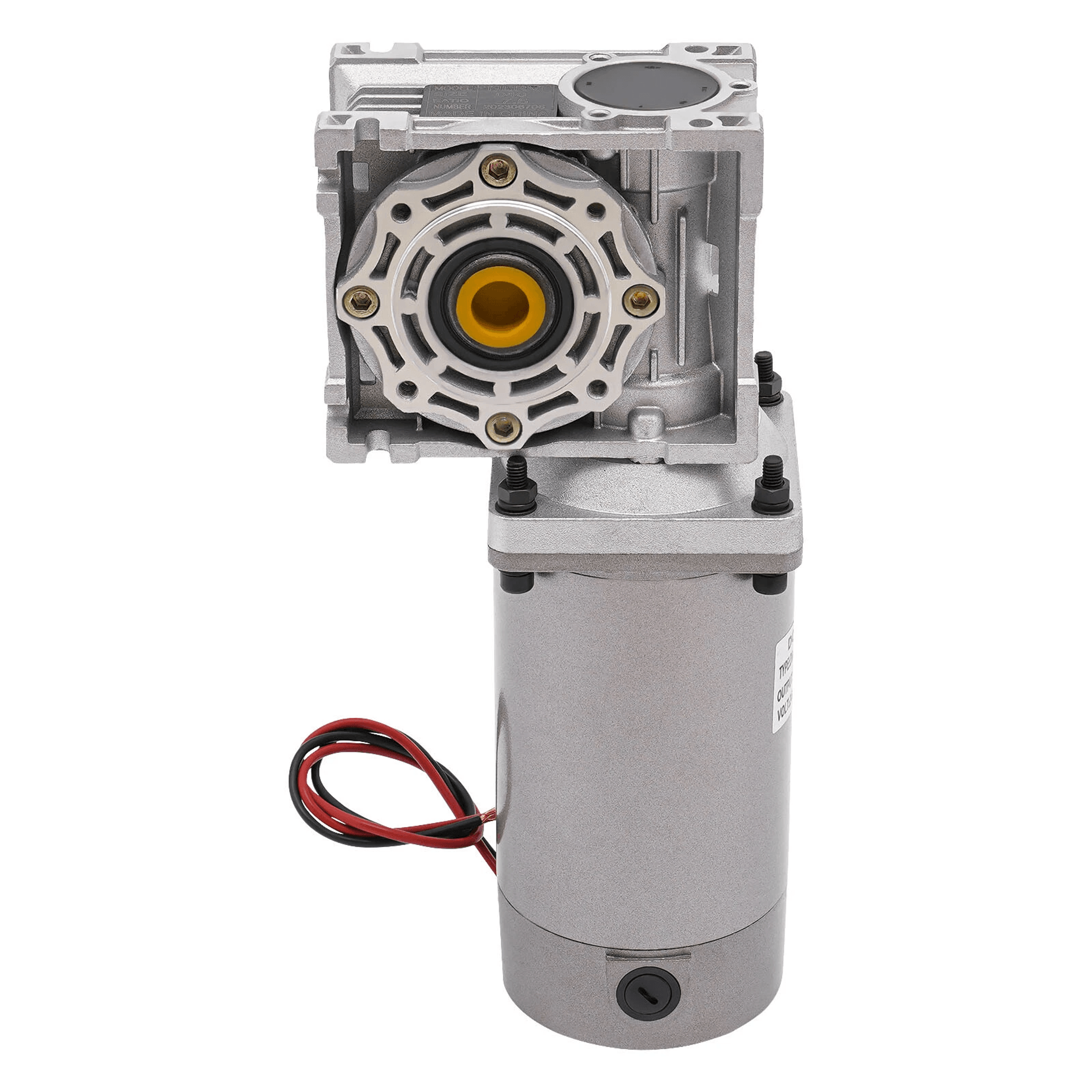 Premium DC Worm Gear Motor High Torque Speed Adjustable Self Locking Motor 12