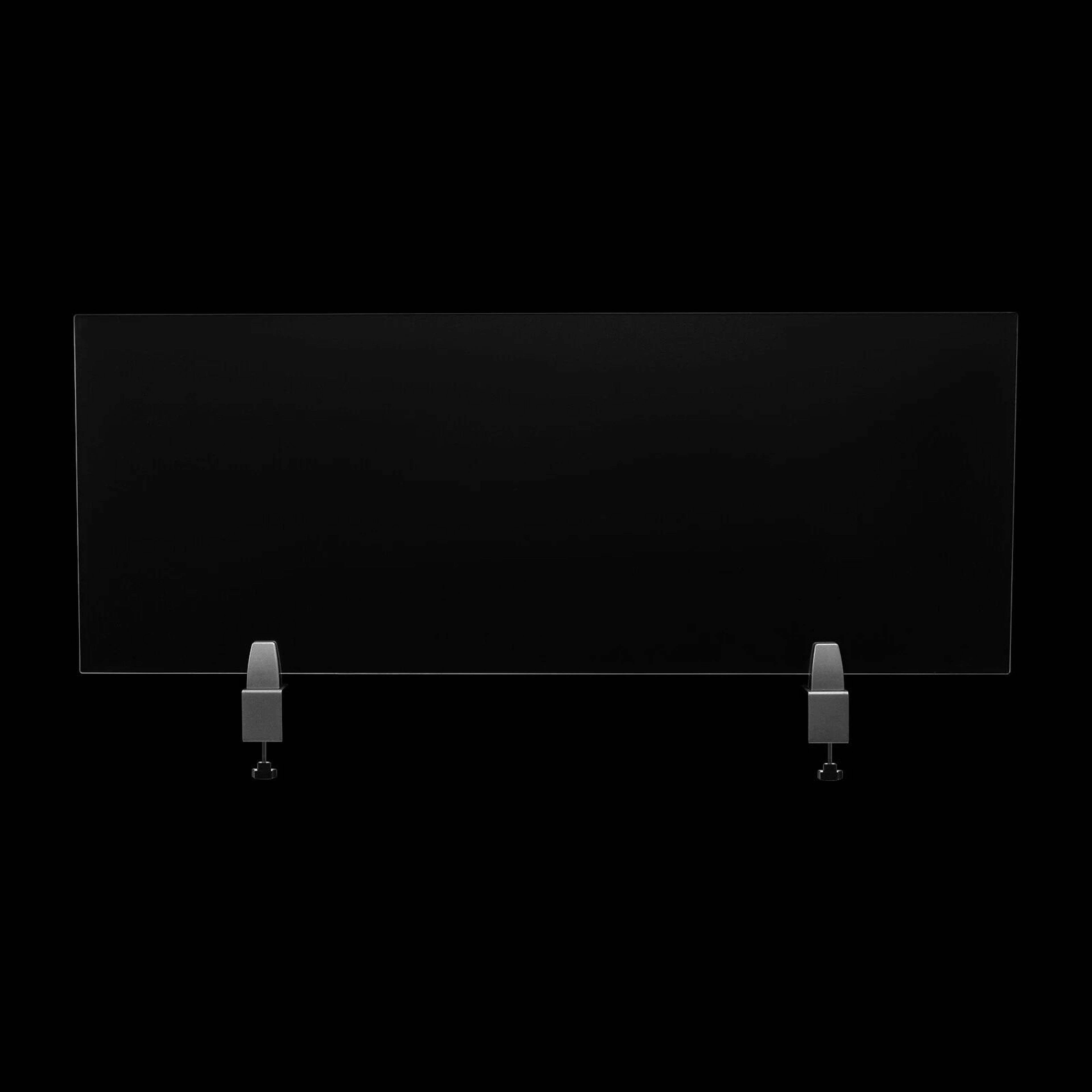Anthracite Gray Acrylic Desk Divider Privacy Panel 10