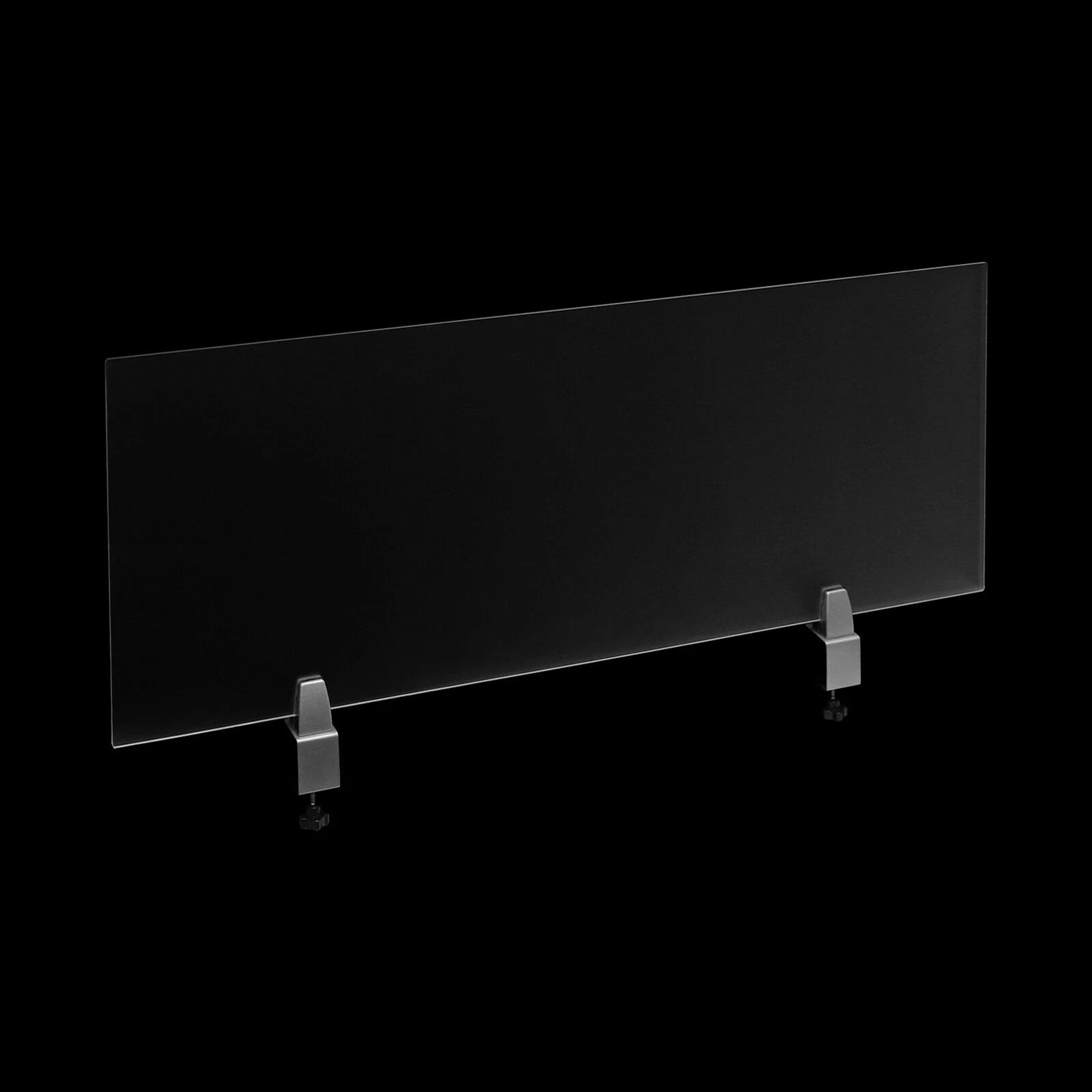 Anthracite Gray Acrylic Desk Divider Privacy Panel 11