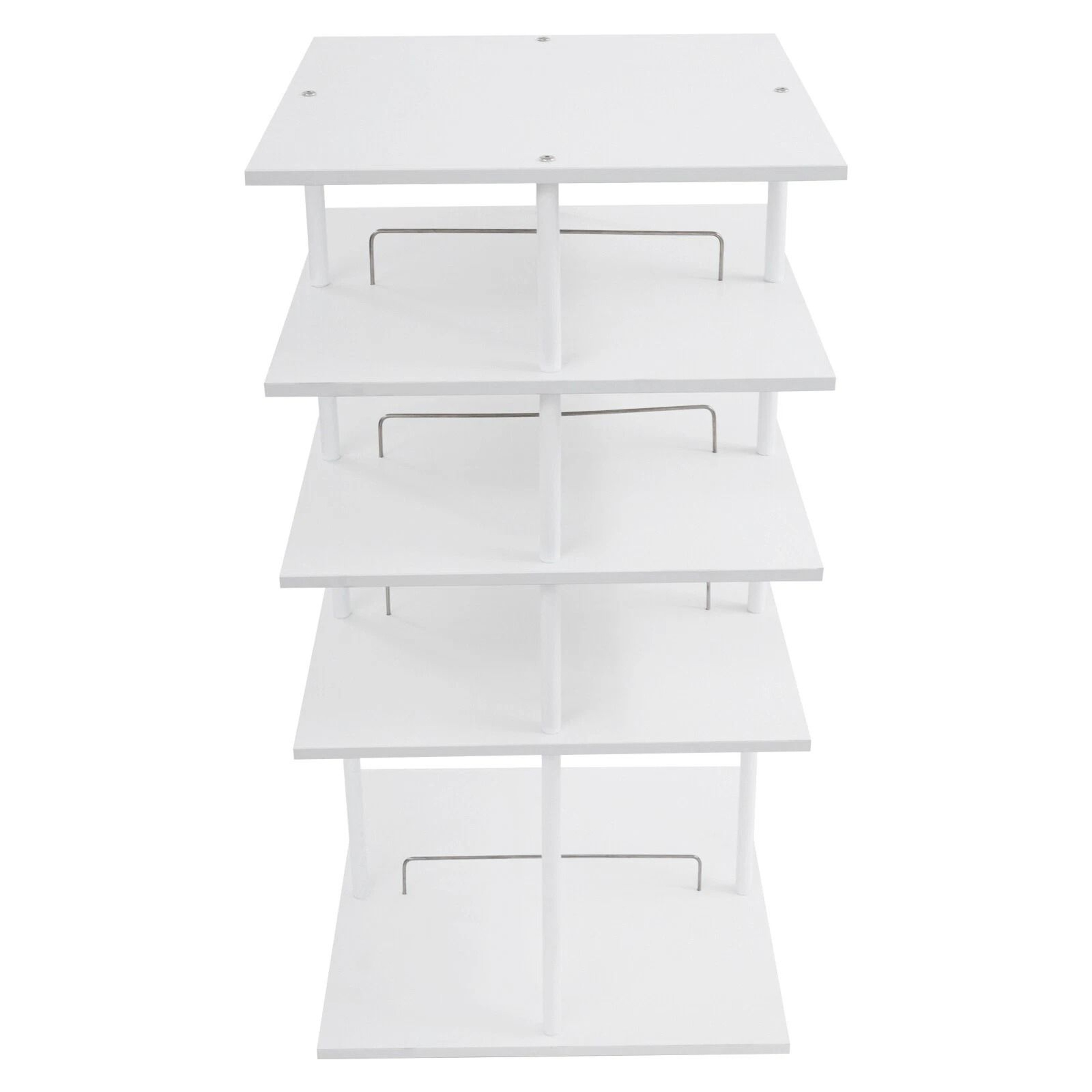 Premium Rotating Shoe Rack Storage Tower Organizer For Up To Space Saving Shoe Organizer 4
