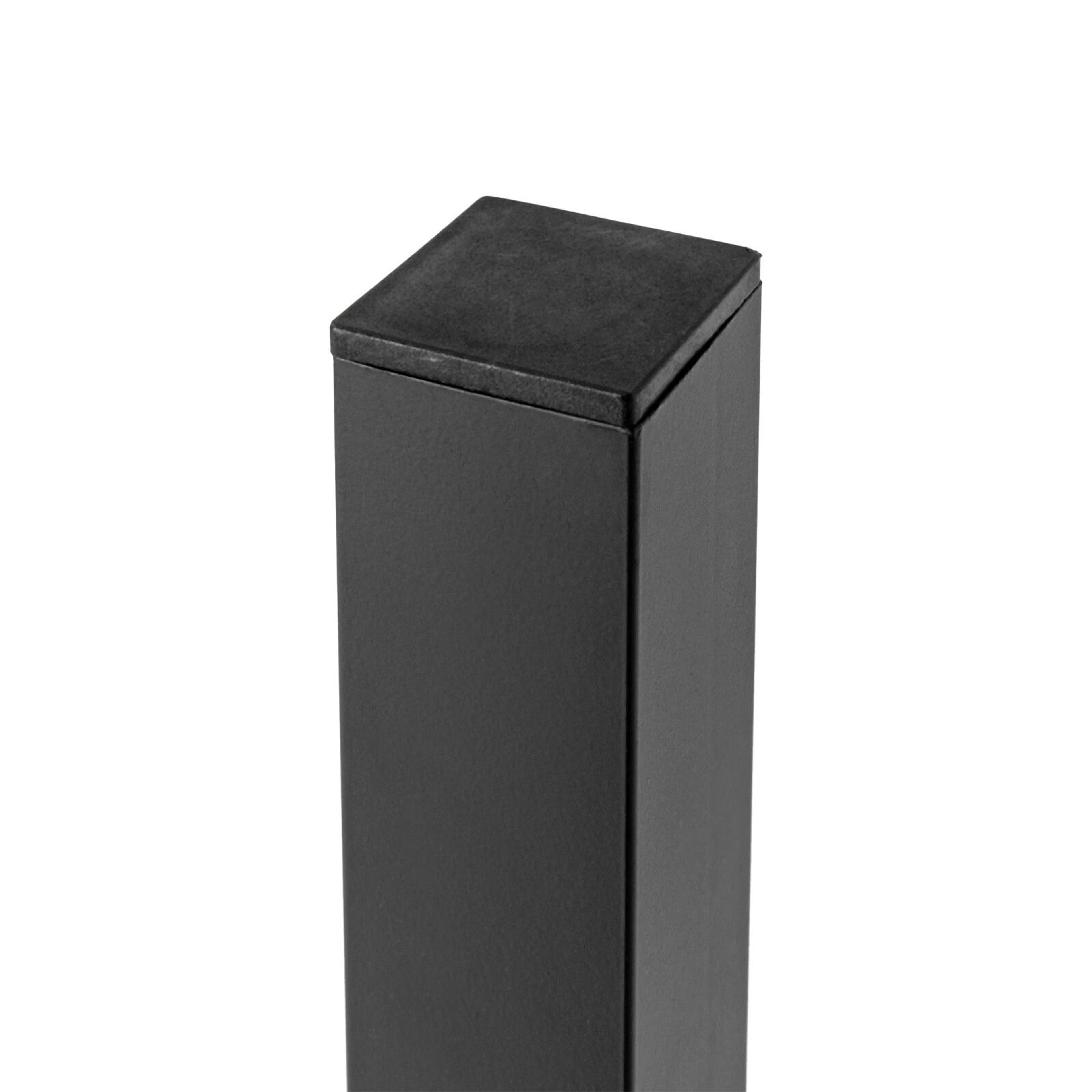 Black Wrought Iron Metal Railing  Fence Post 6
