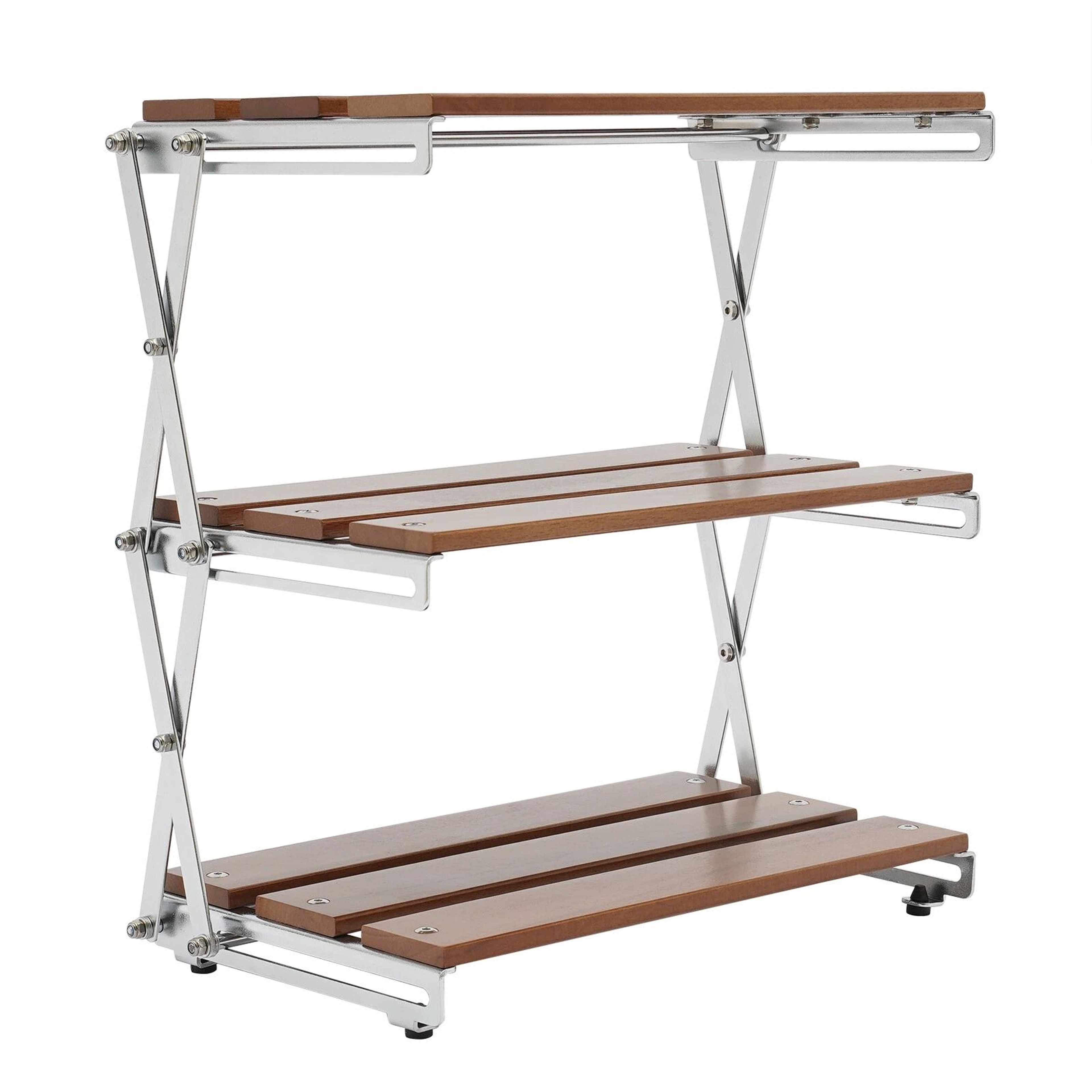 Premium Foldable Camping Storage Rack  Portable Picnic Organizer With Multifunction Shoe Rack Shelf 1