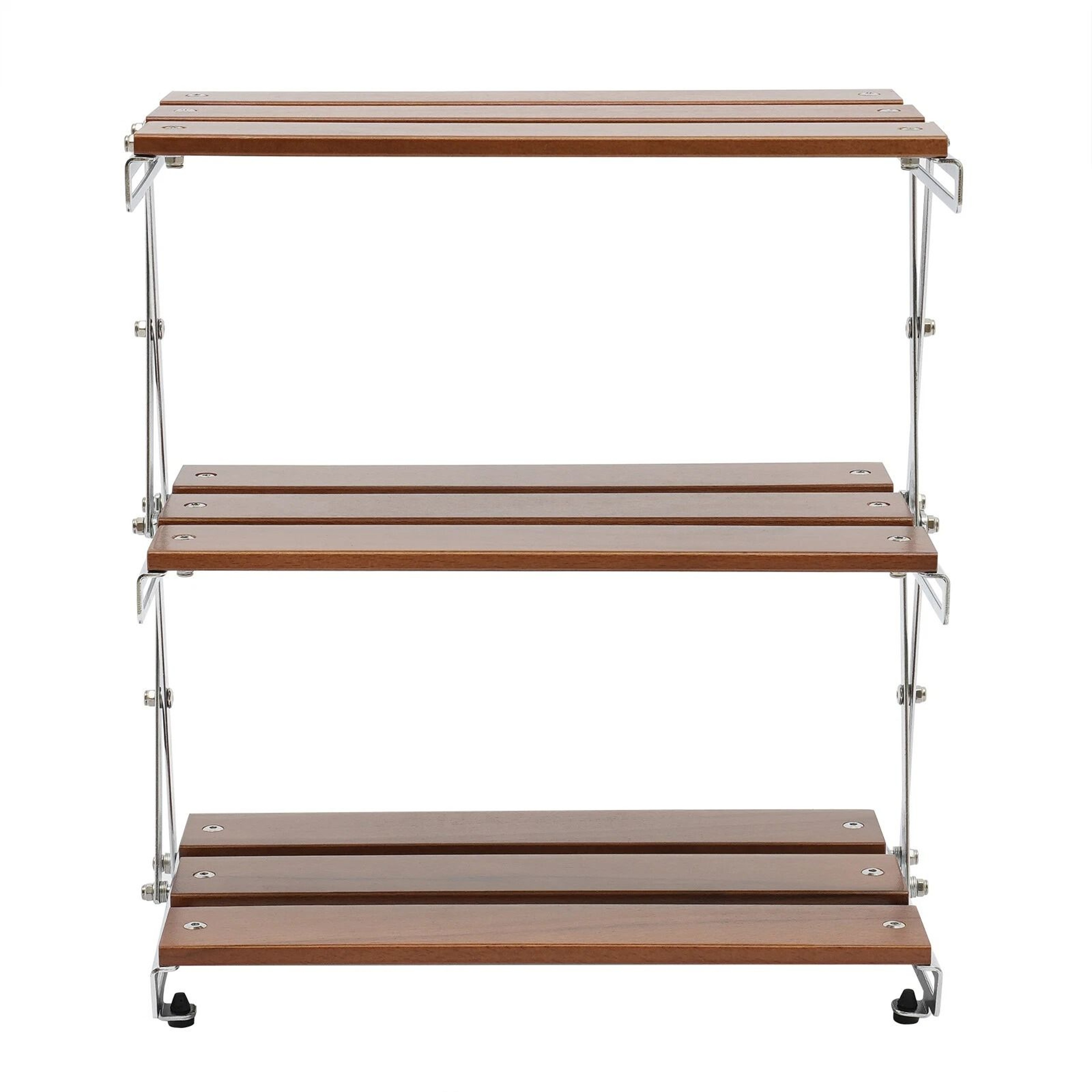Premium Foldable Camping Storage Rack  Portable Picnic Organizer With Multifunction Shoe Rack Shelf 8