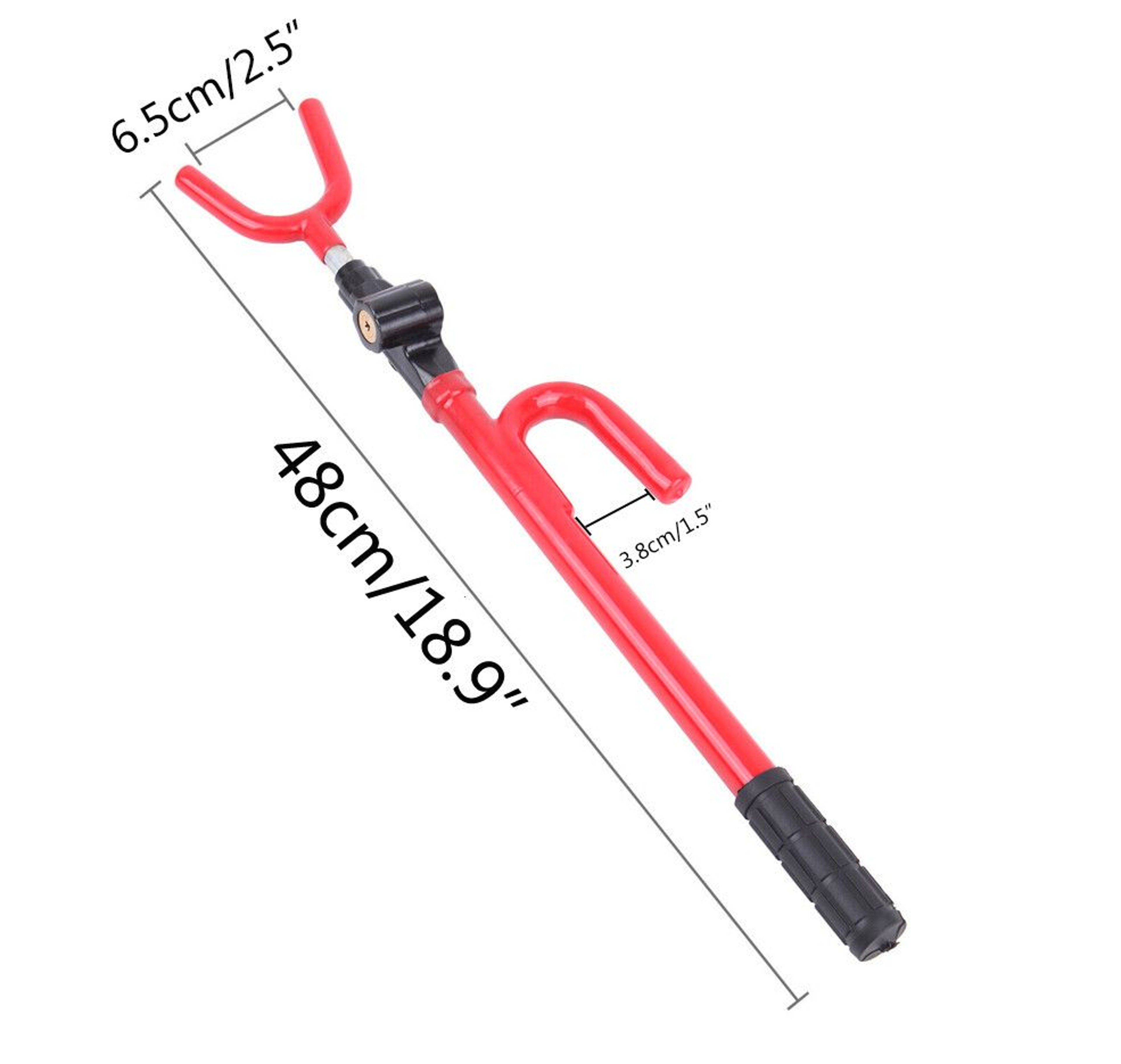 The Club Twin Hooks AntiTheft Steering Wheel Lock For Car Van Truck SUV  Universal Fits 7
