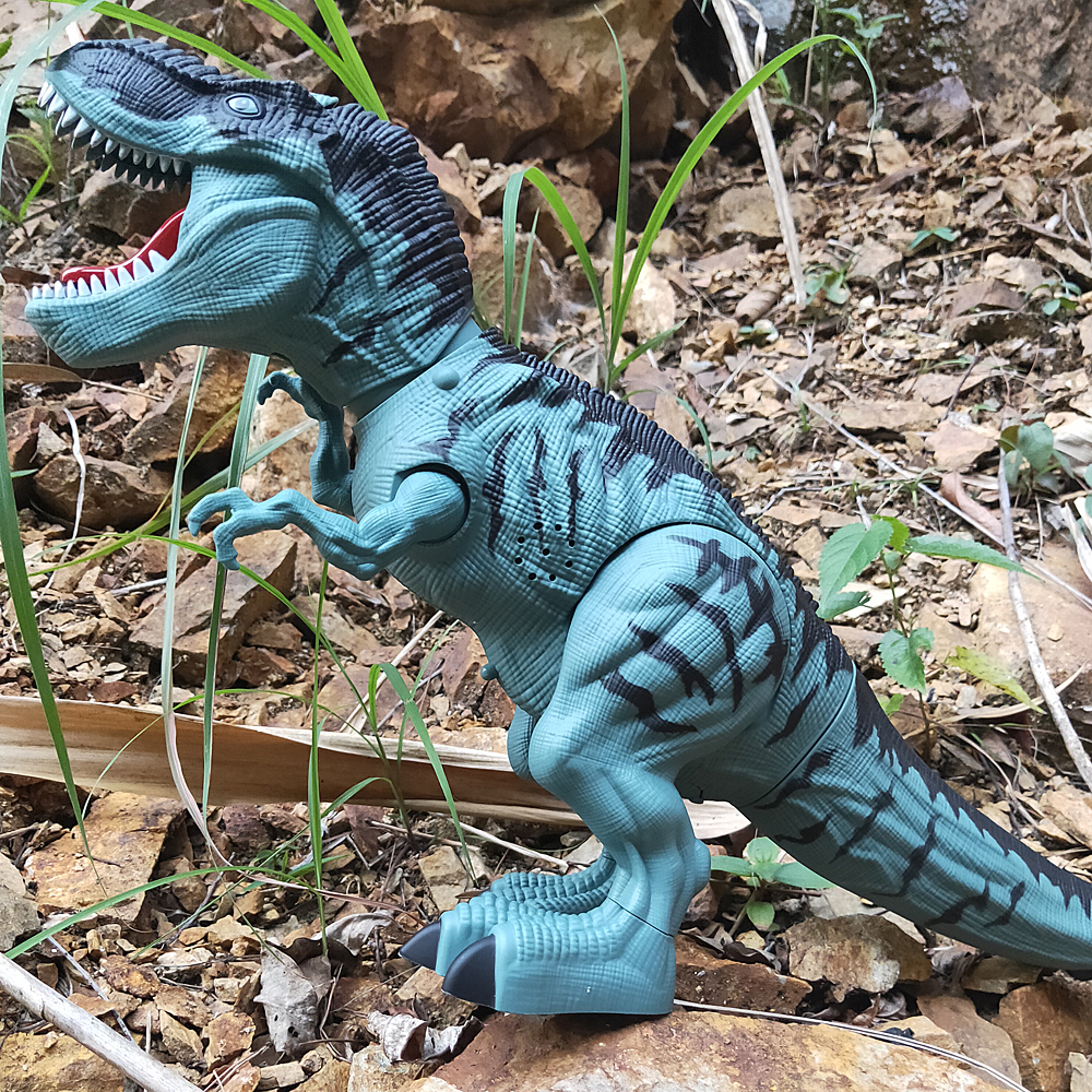 Electric Toy Large Size Walking Dinosaur Robot Light Sound  Spray Eggs Mechanical Dinosaur Model To 0