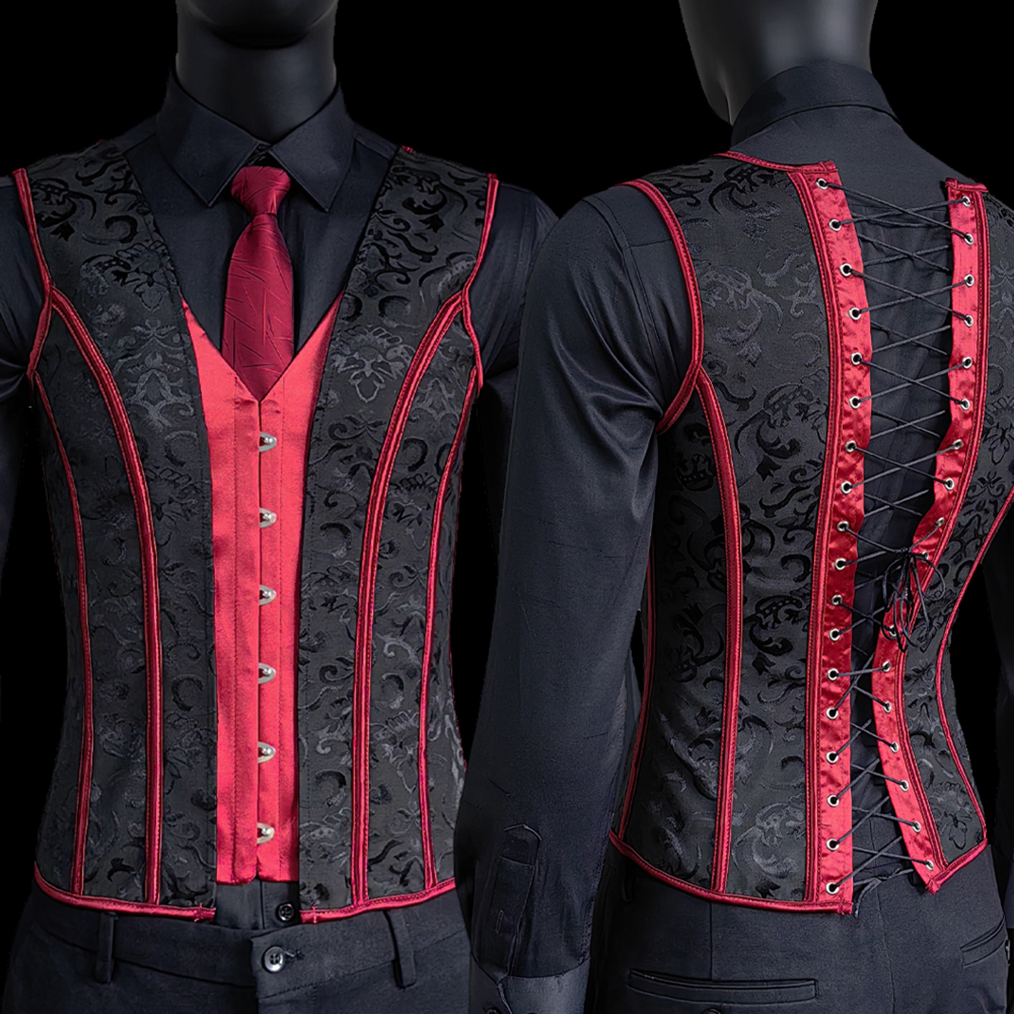 Slimming Waist Bones Shaping Mens Tight Abdomen Corset Elegant Medieval Corset Stomach Belly Contro 3