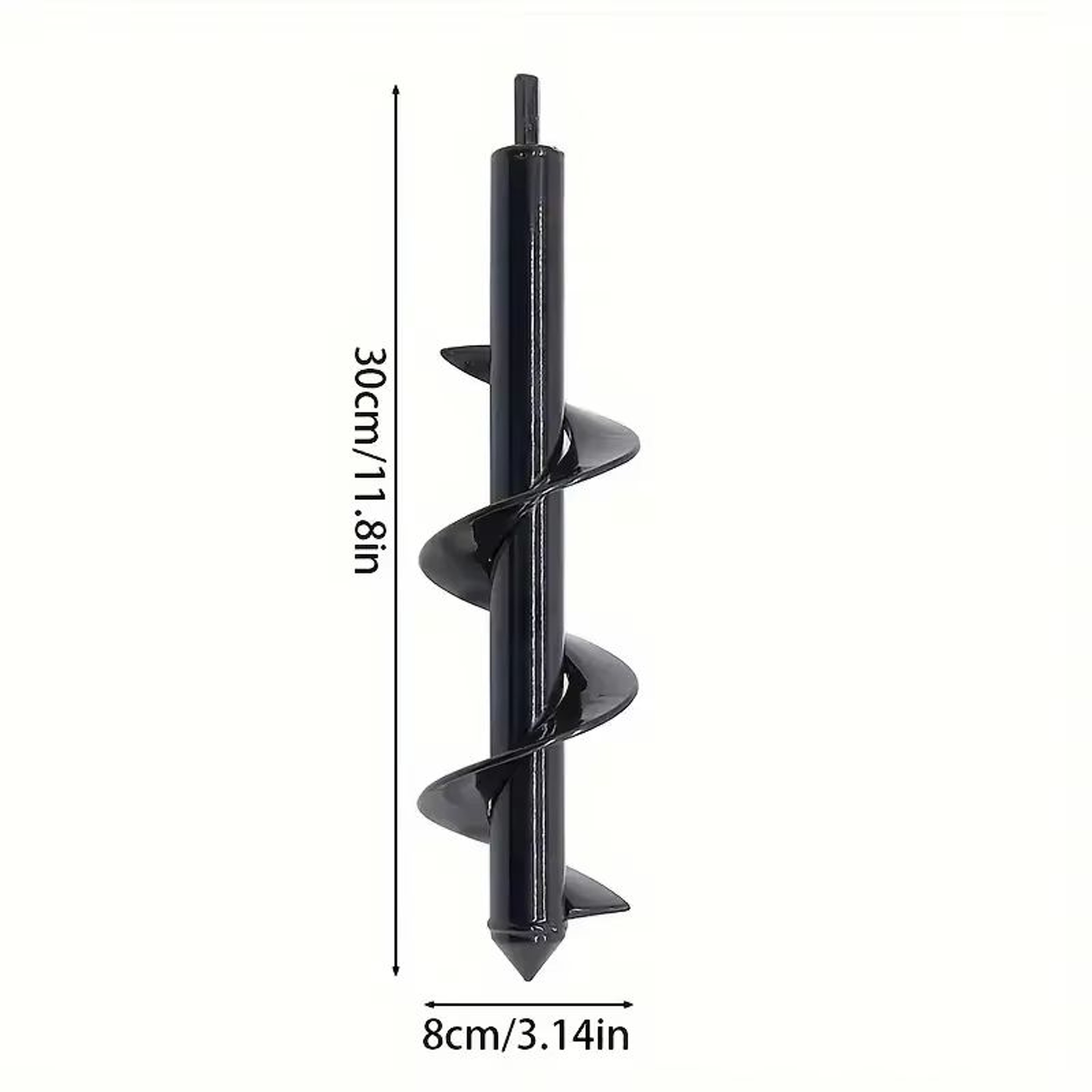 Garden Plant Auger Drill Bit Hex Drive Spiral Planter Tool 6