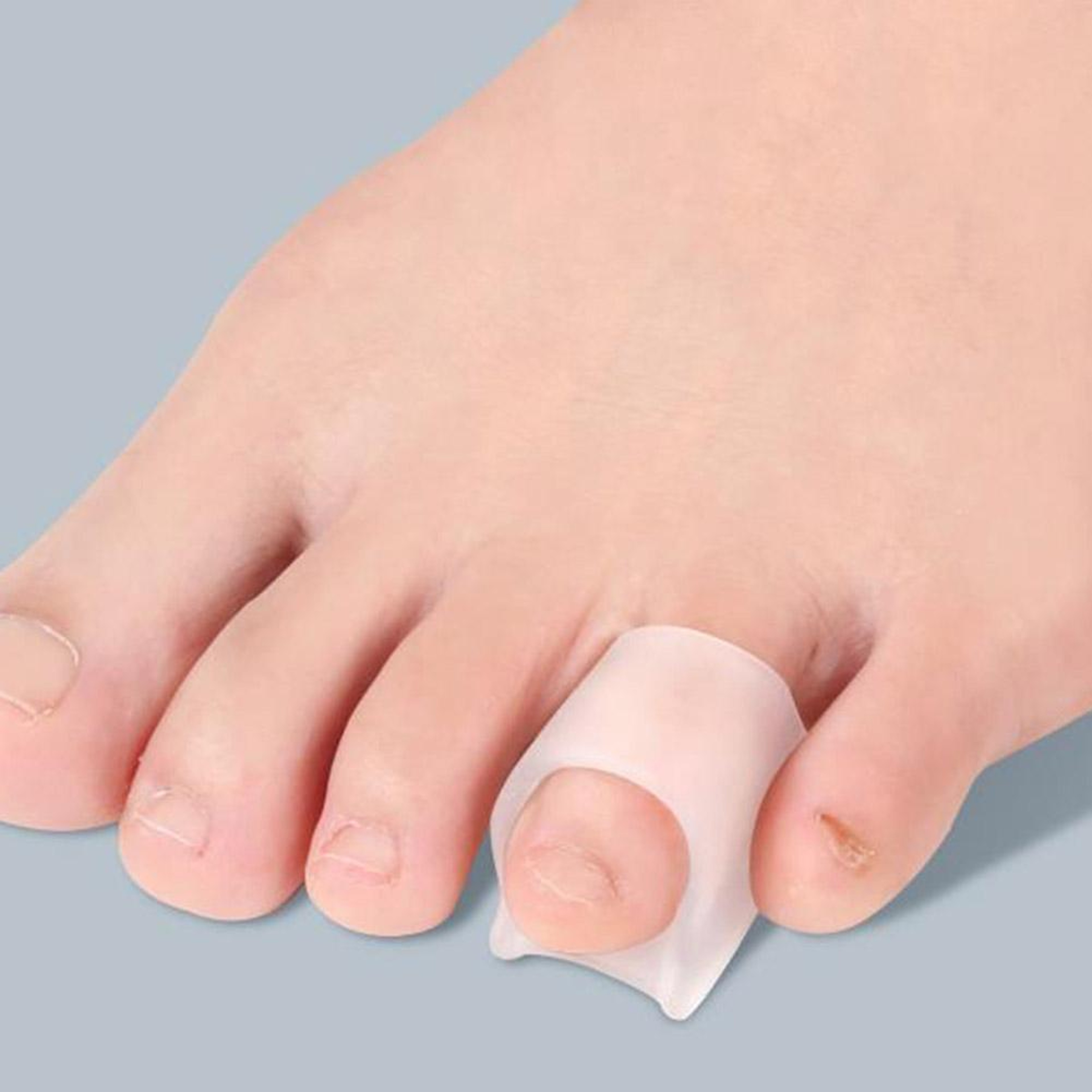 Hammertoe Corrector Toe Straightener for Bent, Curled & Claw Toes (2-Piece Set) – view 3