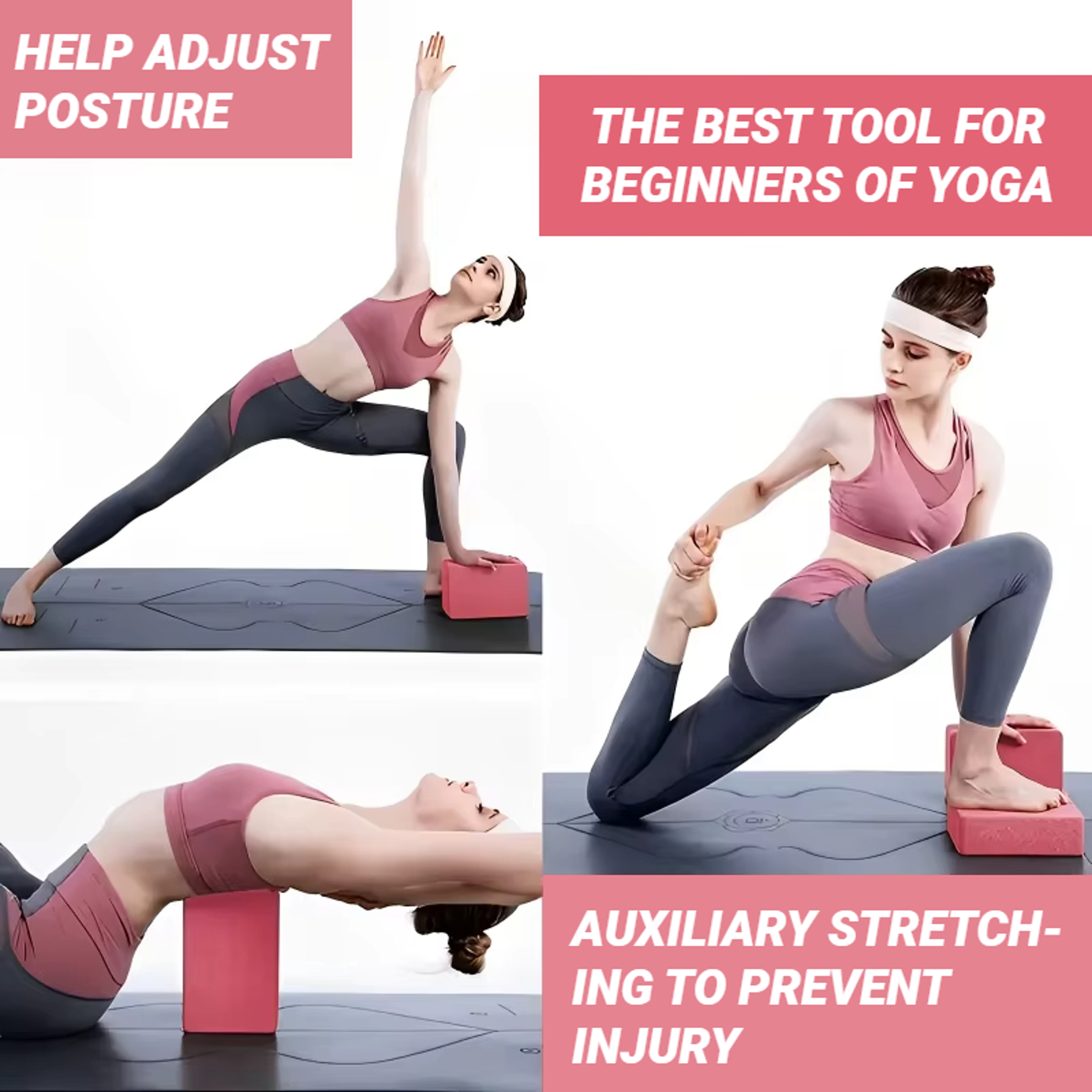 Essential Cushion Stretching Body Shaping Prop, Durable Building Cubes for Alignment and Deep Release – view 7