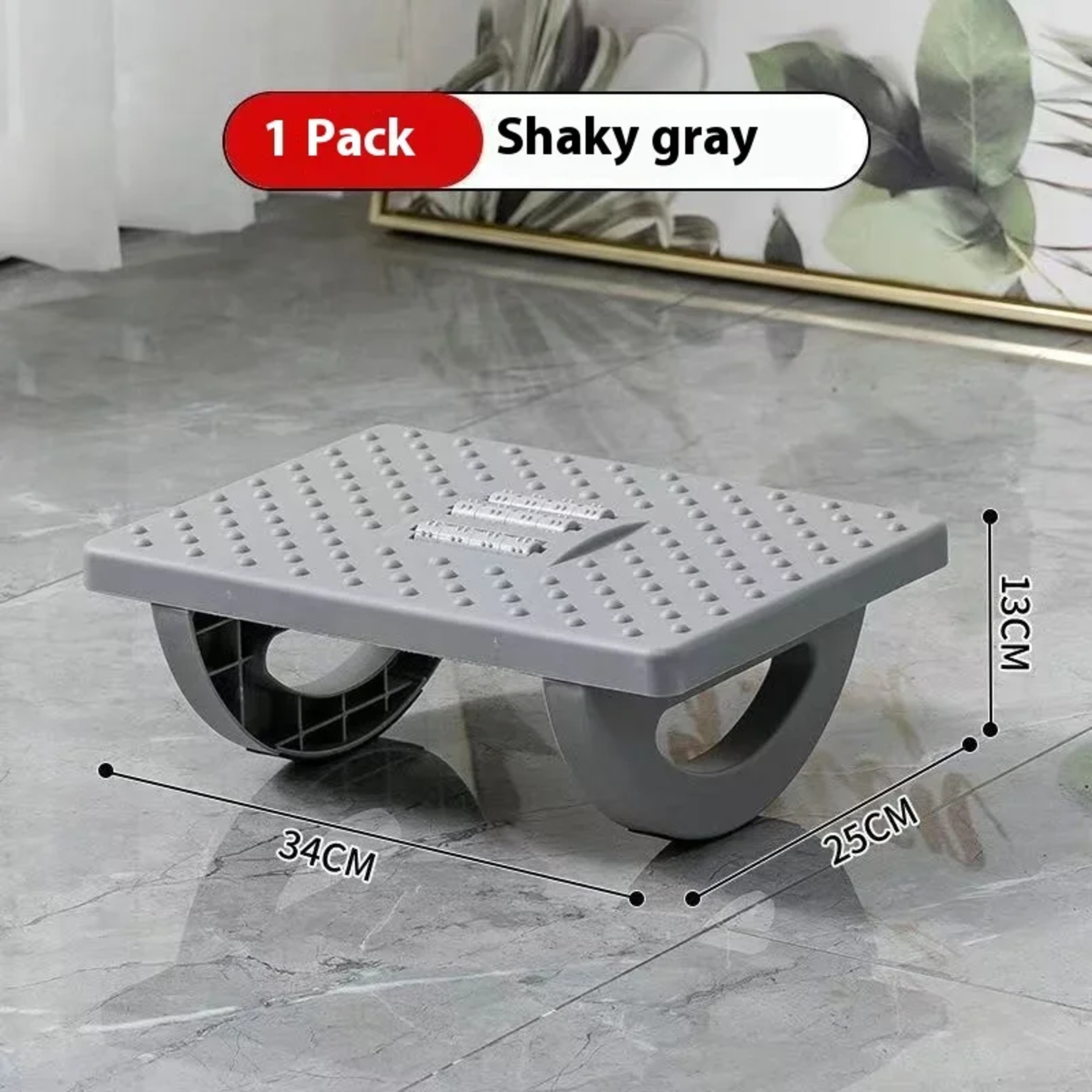 Foot Rest Under Desk Ergonomic Foot Stool With Massage Rollers New Portability Footrest For Office  4