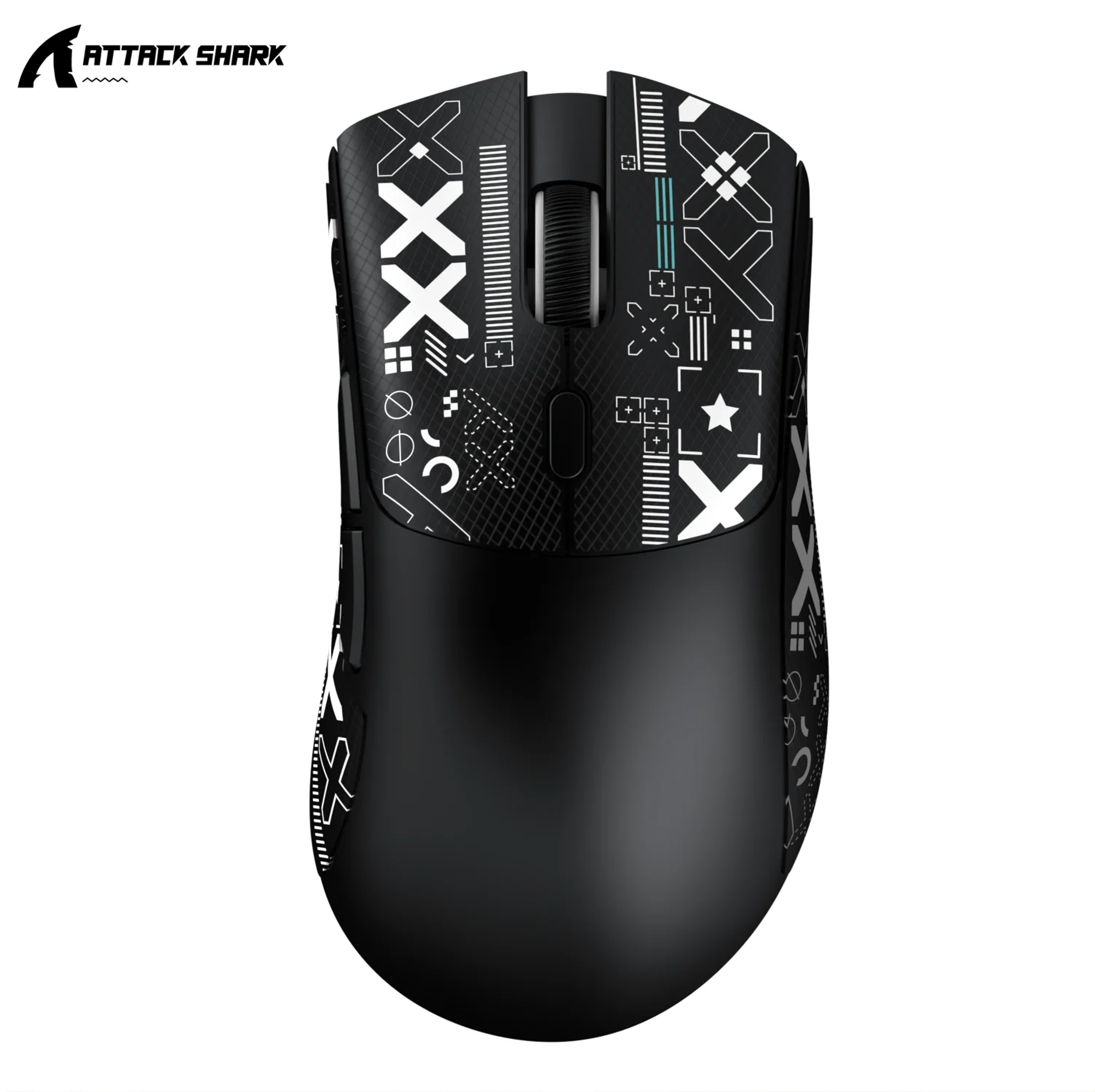 Lightweight Ergonomic Gaming Mouse, Attack Shark RGB Wireless, Bluetooth Tri Mode Connectivity for VALORANT and FPS – view 9