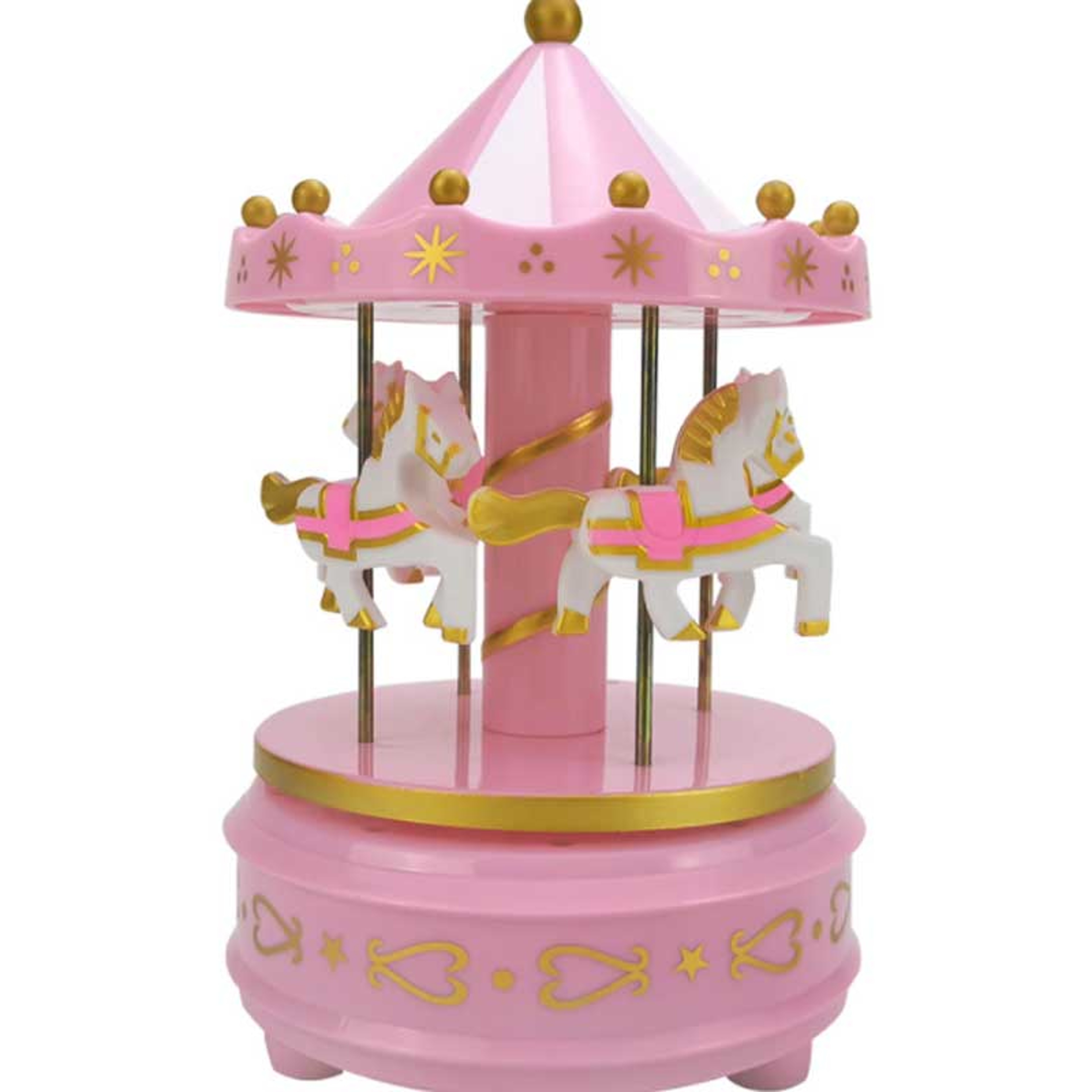 Handwork Music Box Gifts, Luxury Carousel with Rotating Horses, Romantic Carousel Toys – view 6