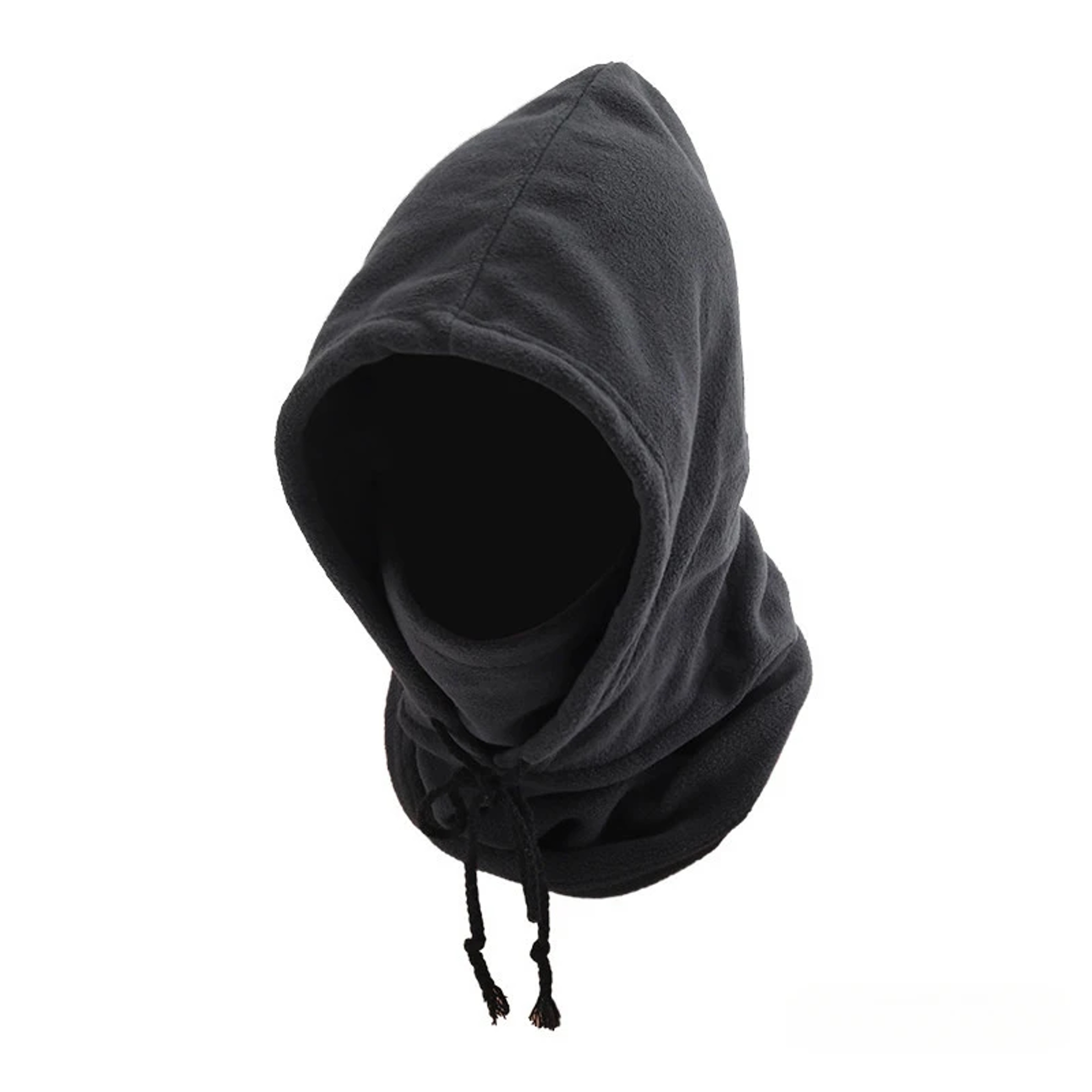 Winter Balaclava Hooded Scarf  Warm Neck Gaiter For Skiing Cycling Outdoor Activities  Black Pink K 7