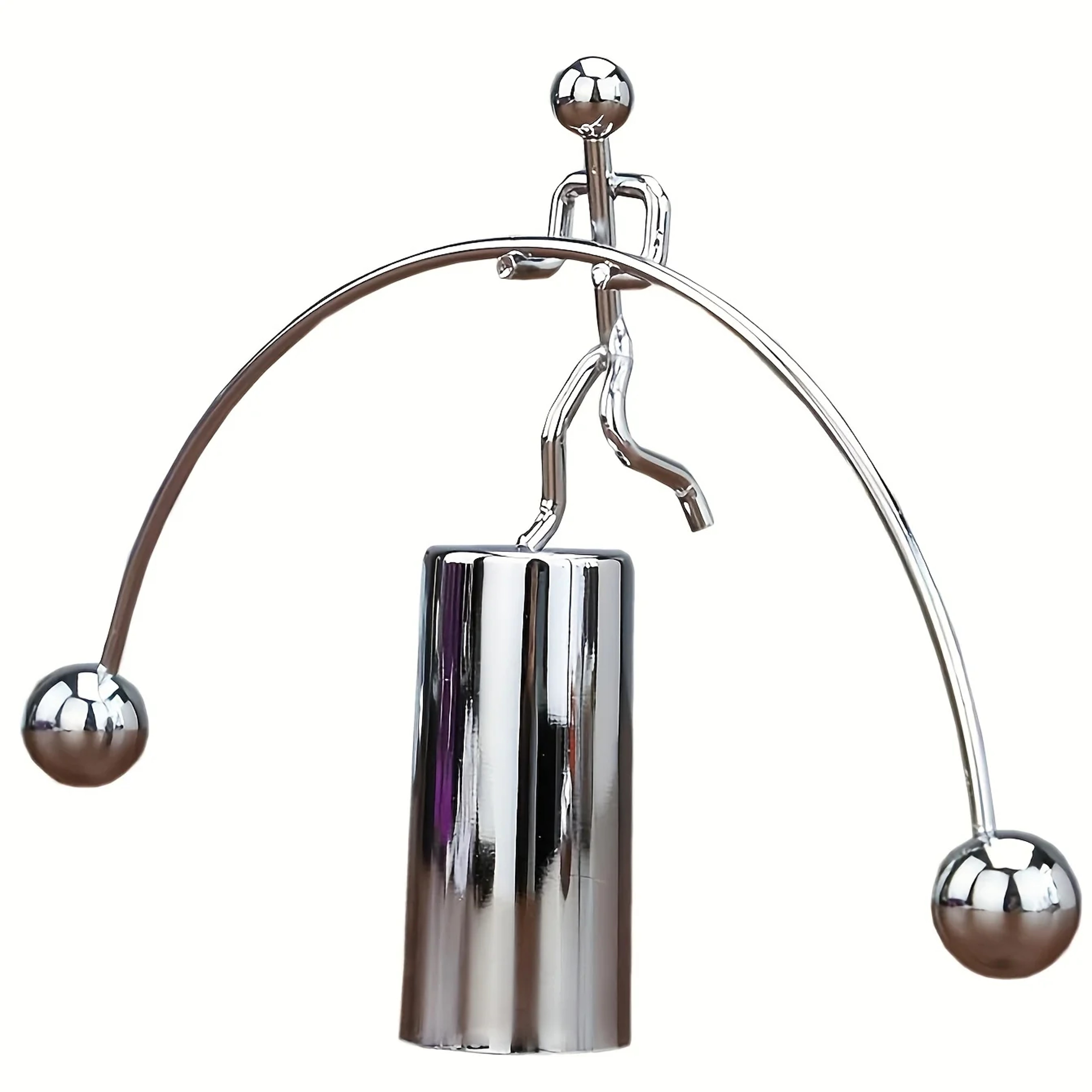 Home Office Accessories Steel Balanced Weightlifting, Little Iron Man Balance Ball, Swinging Art Decompression – view 4