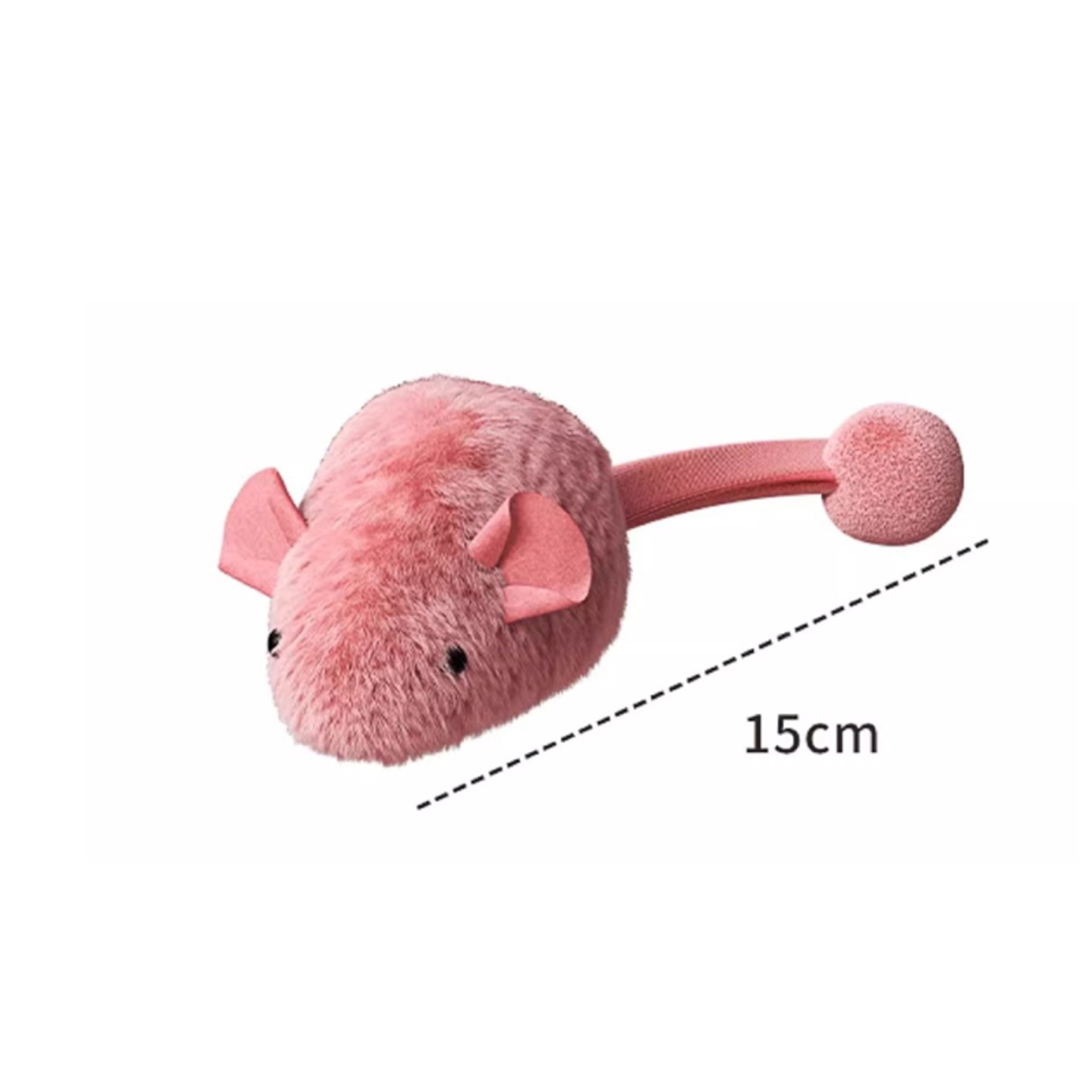 Self-Playing Interactive Plush Mouse, Cat Toys Simulation Mice, Chew Toy for Indoor Pet Cats Kitten Plush – view 6