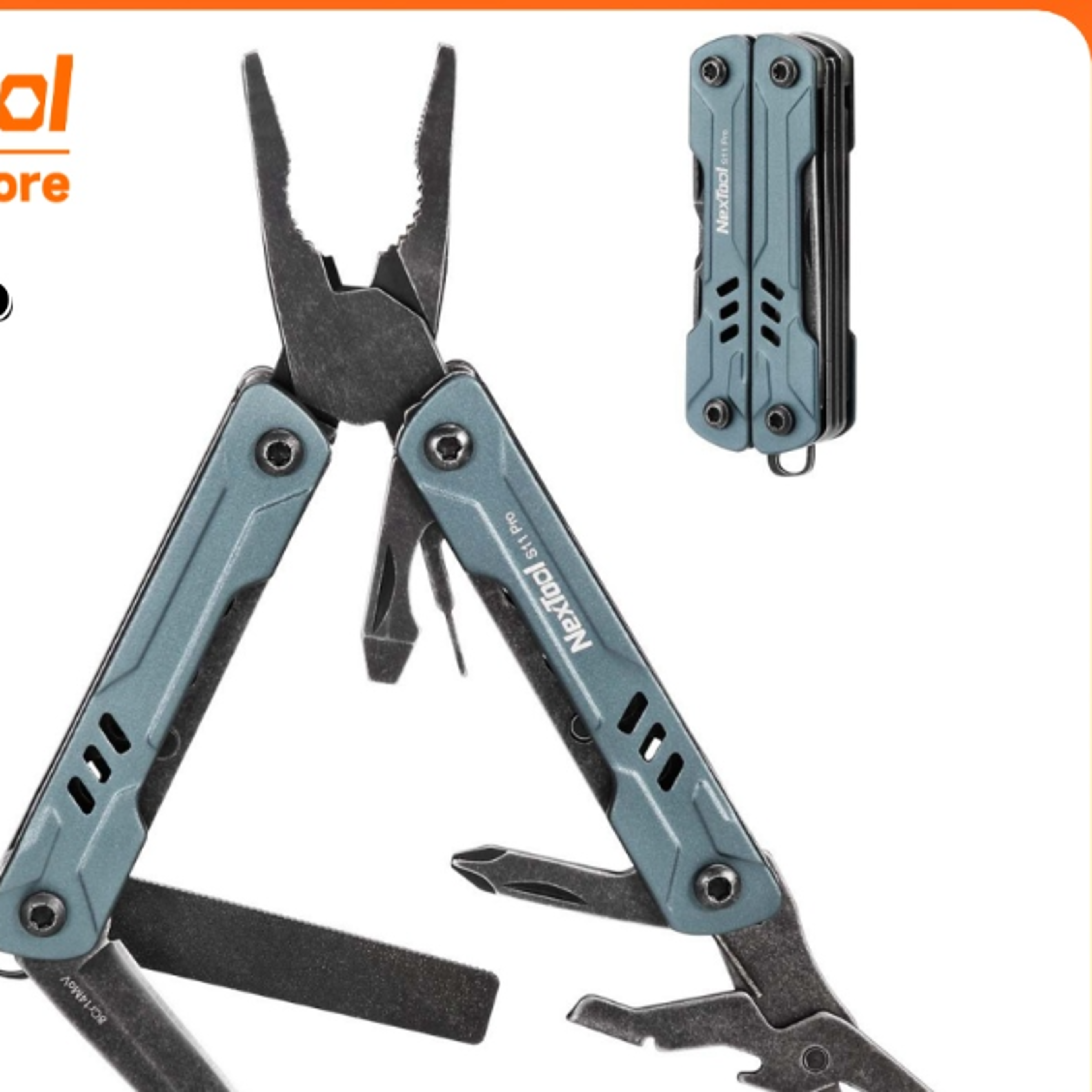 l Mini Sailor Pliers S11 Pro 12In1 Multi Tool Folding Scissors Screwdriver Portable EDC Knife Outdoo