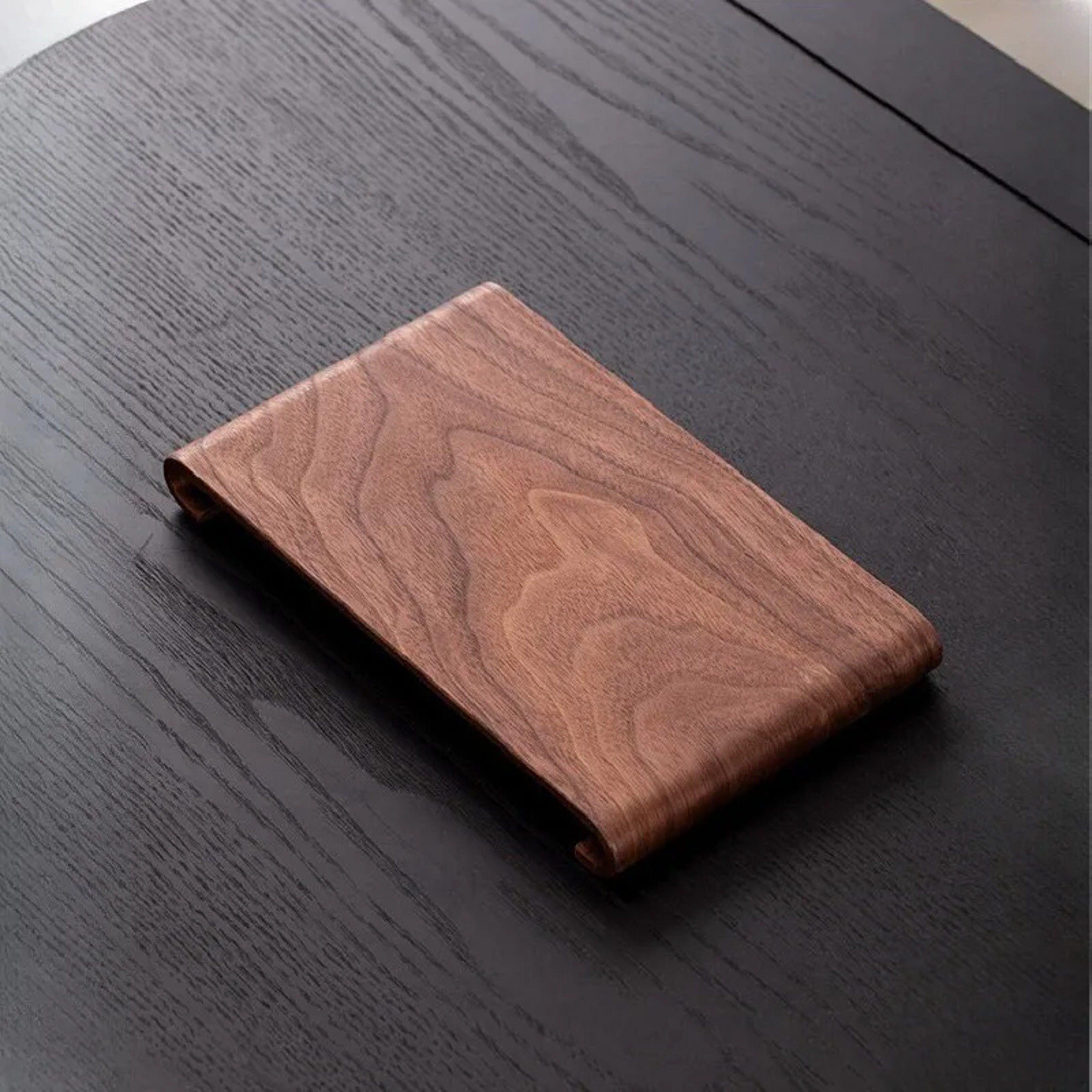Retro Style Wooden Display Rack For Hotel Home Coffee Table HeatResistant Thick Tray Creative Recta 4