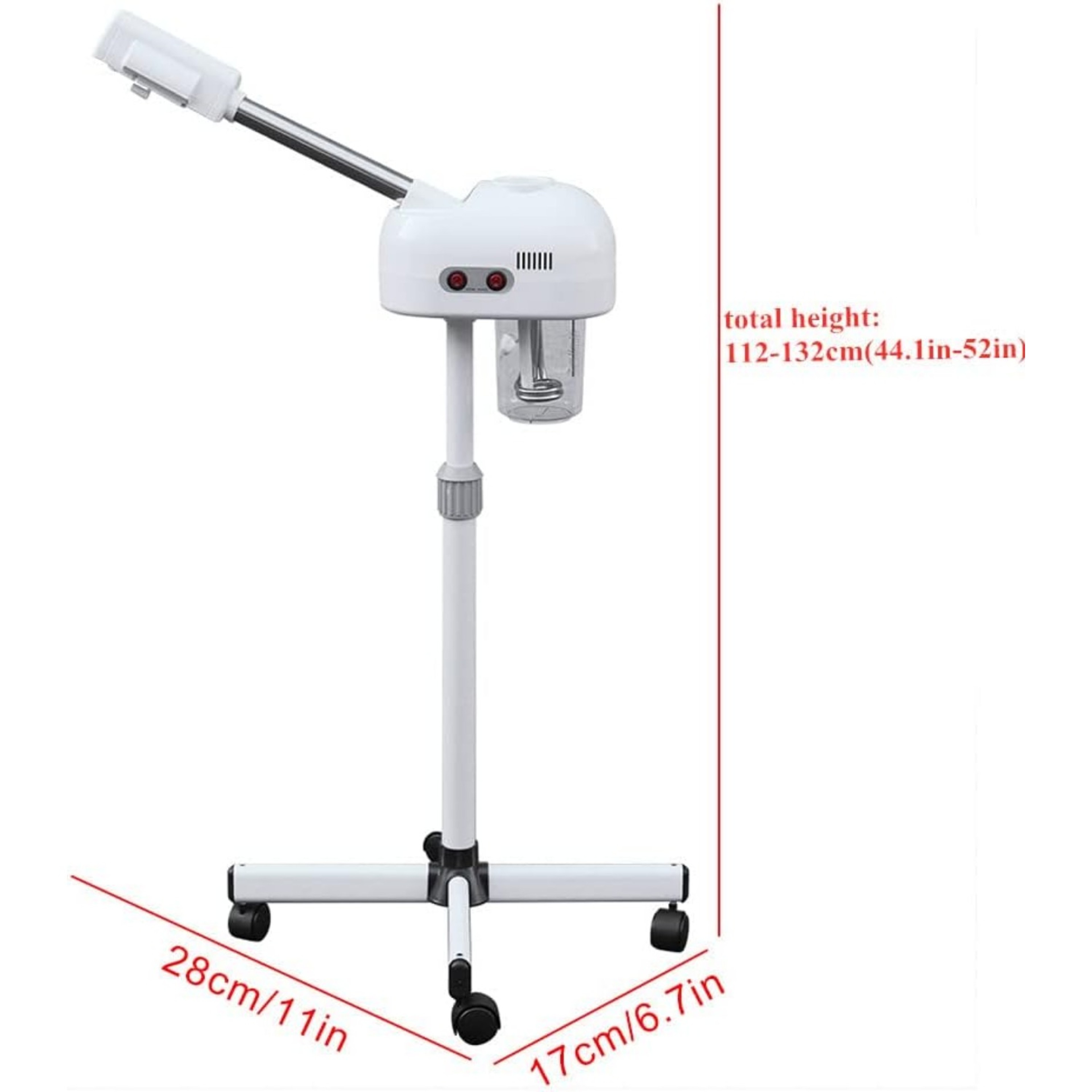 Steam Machine For Home Beauty Salon Steamer Skin Cleansing With Rotating Nozzle 5
