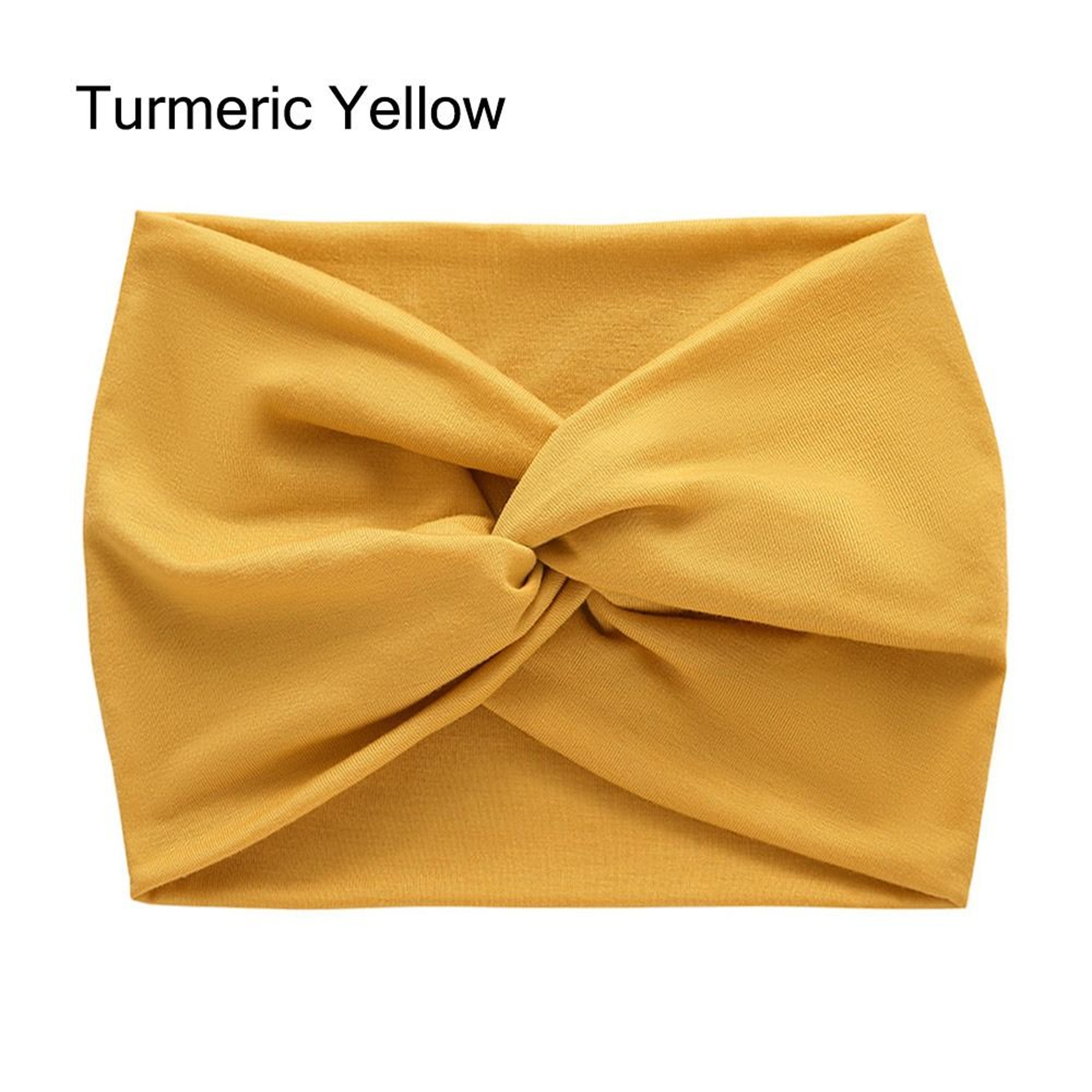 Twisted Extra Large Thick Wide Headbands Hair Accessories Turban Workout Head Wraps For Women 12