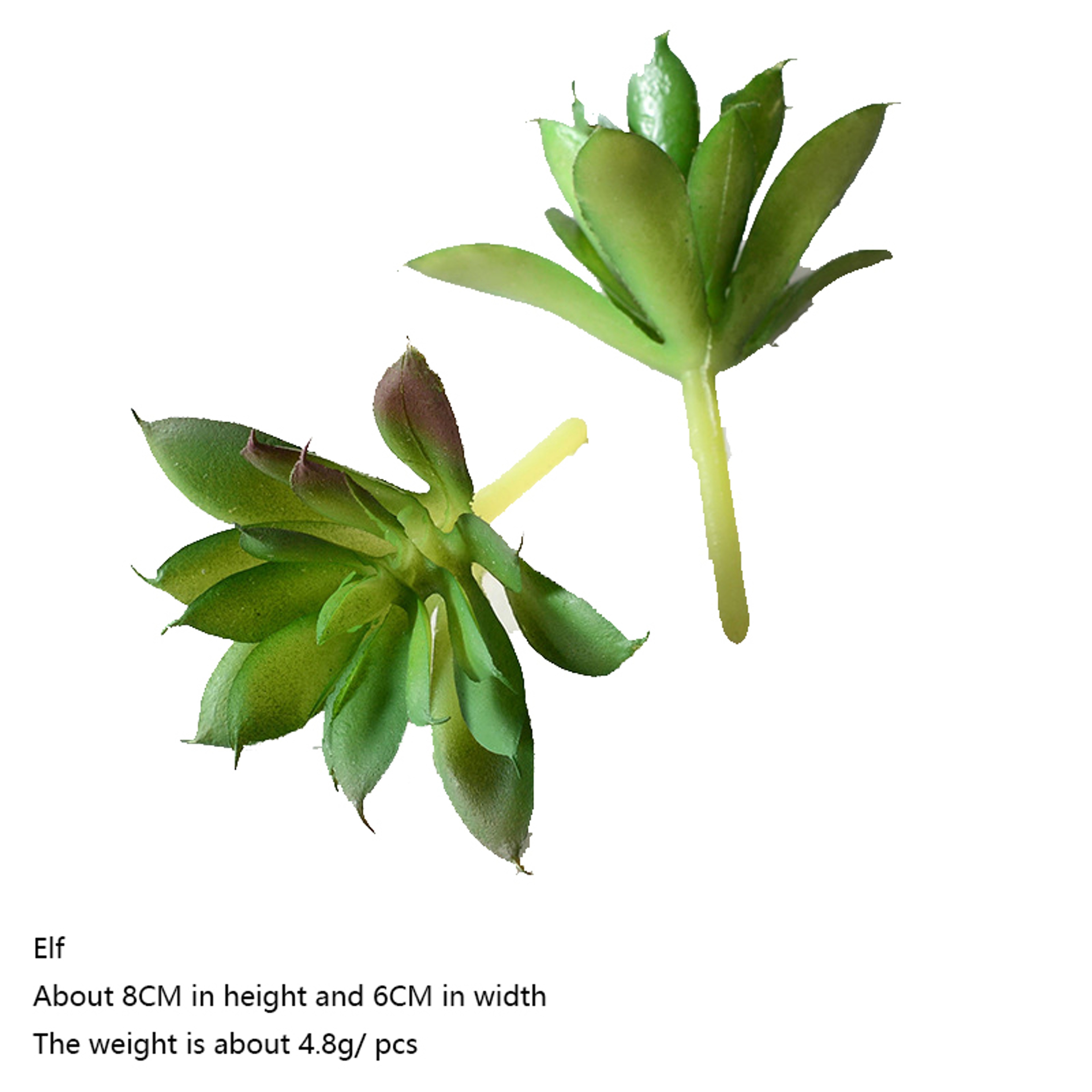 Succulents Plants Green Faux Succulent for Desktop, Home Garden, Small Bonsai Decor – view 13