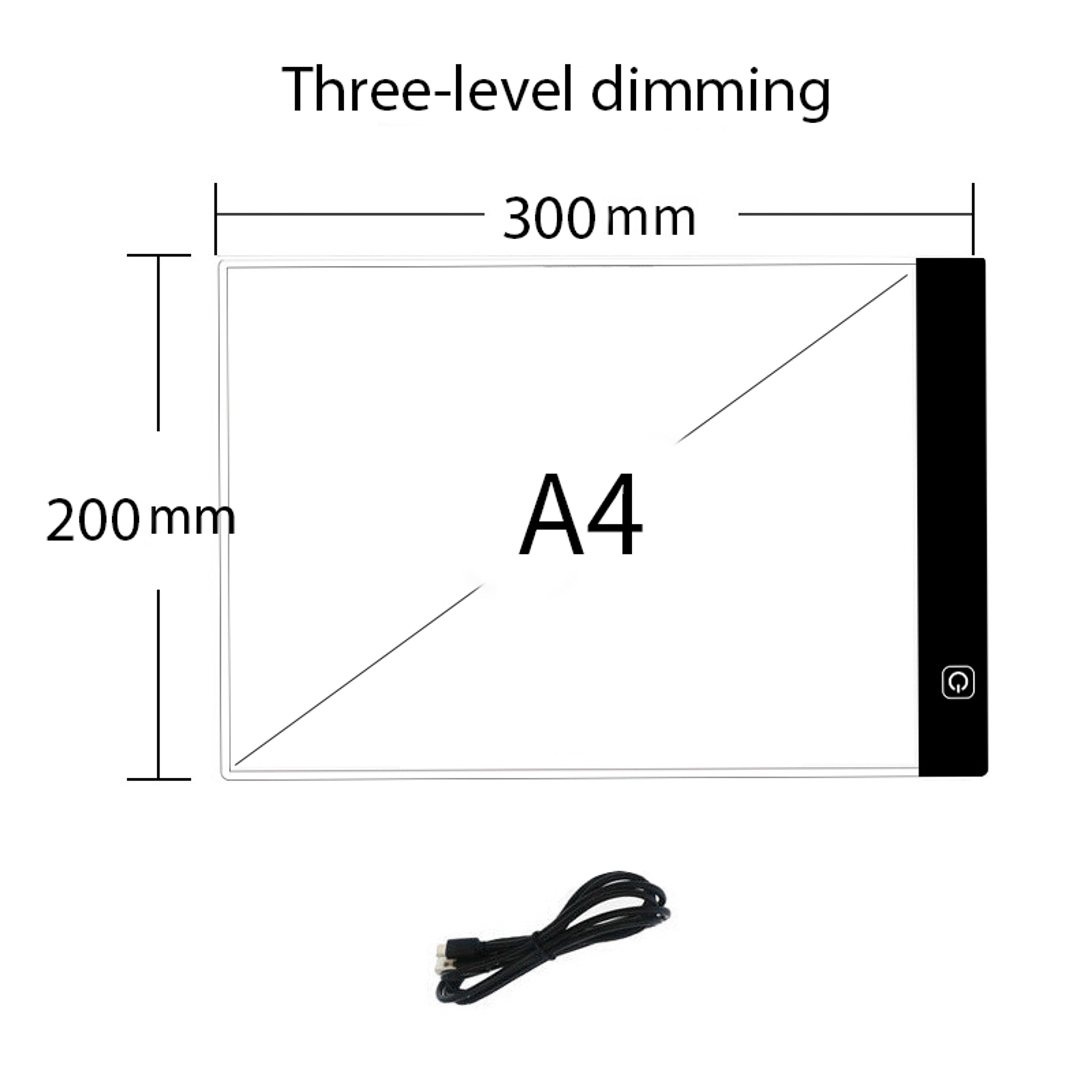 LED Drawing Copy Pad for Baby, Dimmable Board for Creativity and Painting Educational Toys for Children – view 8