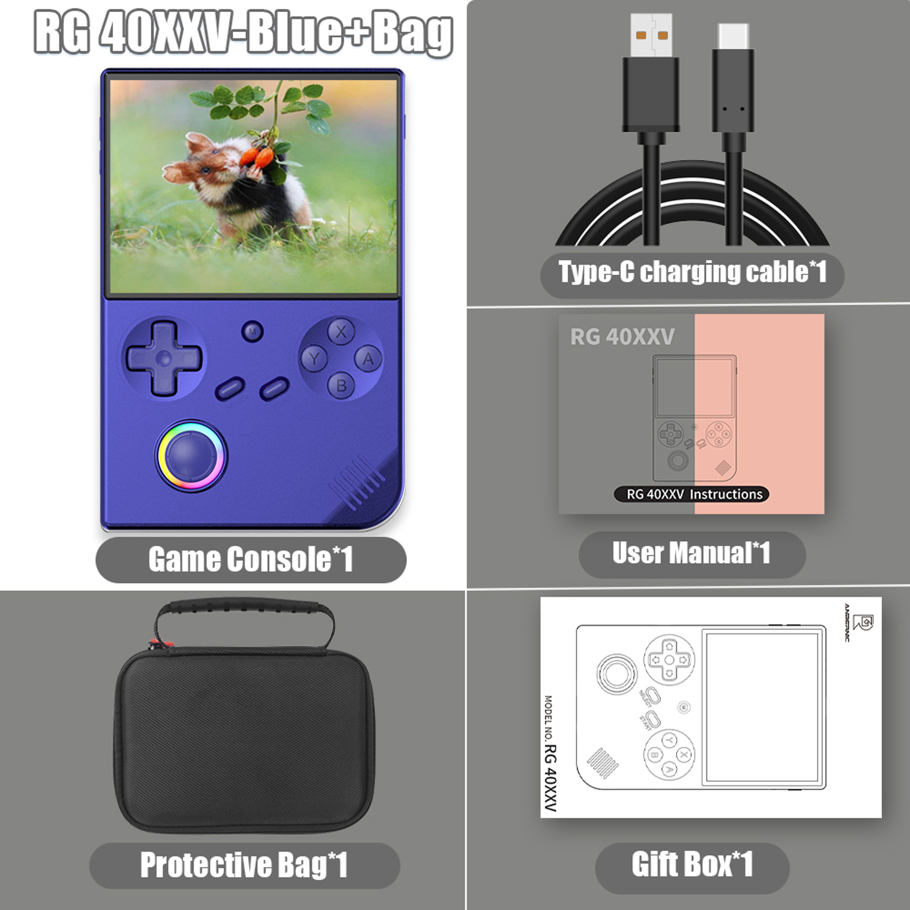 Handheld Game Console With Linux OS IPS Screen WiFi Bluetooth HD Support 1