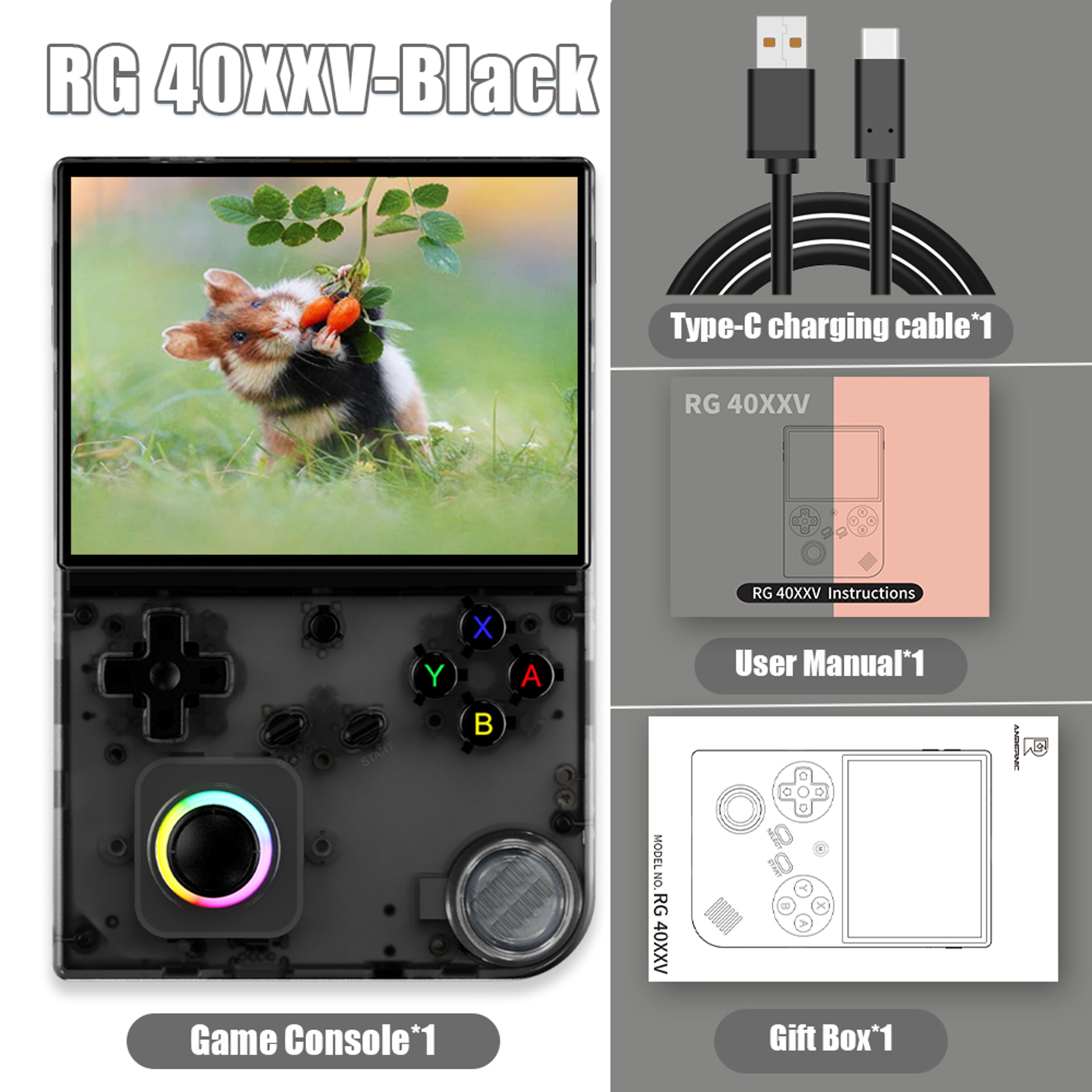 Handheld Game Console With Linux OS IPS Screen WiFi Bluetooth HD Support 5