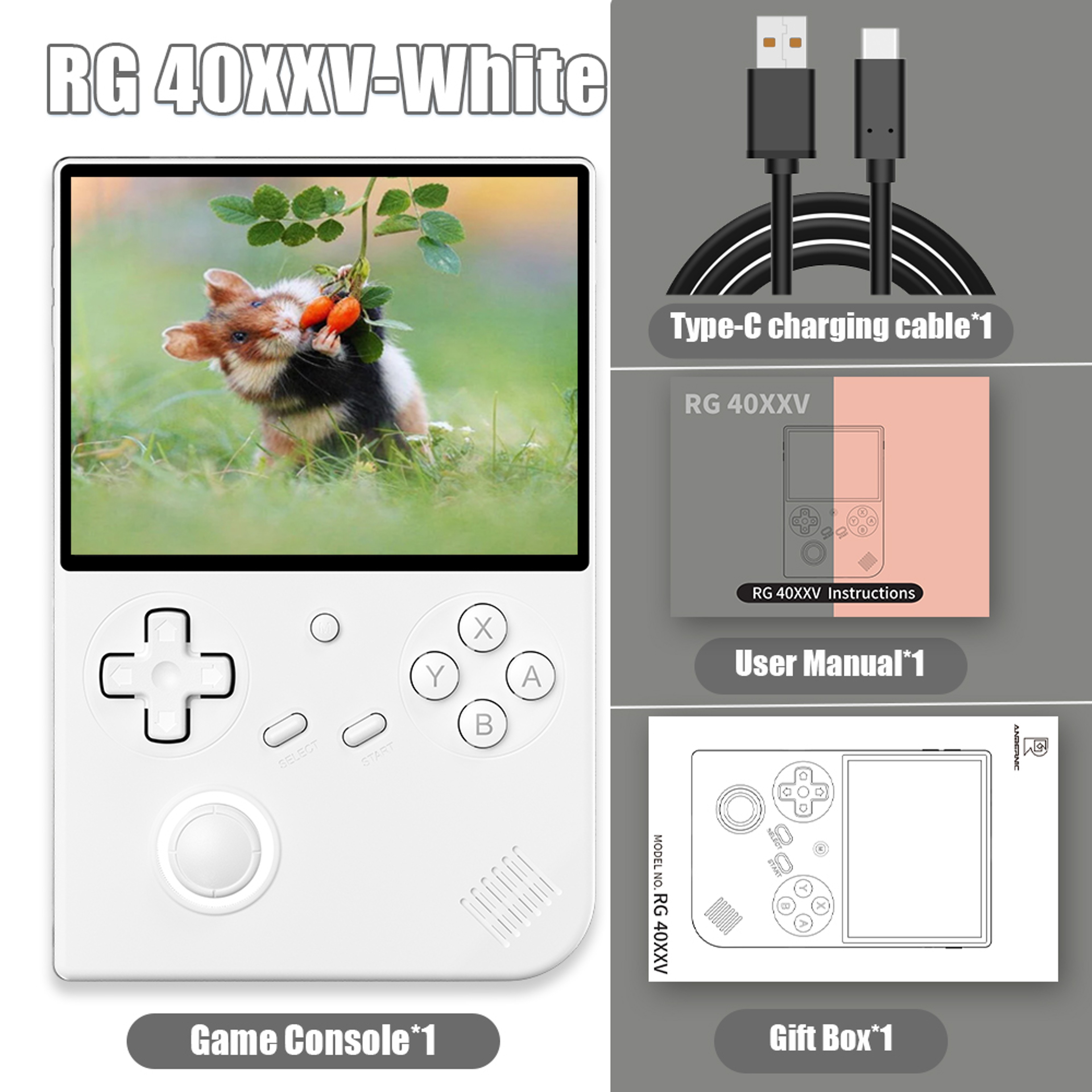 Handheld Game Console With Linux OS IPS Screen WiFi Bluetooth HD Support 3