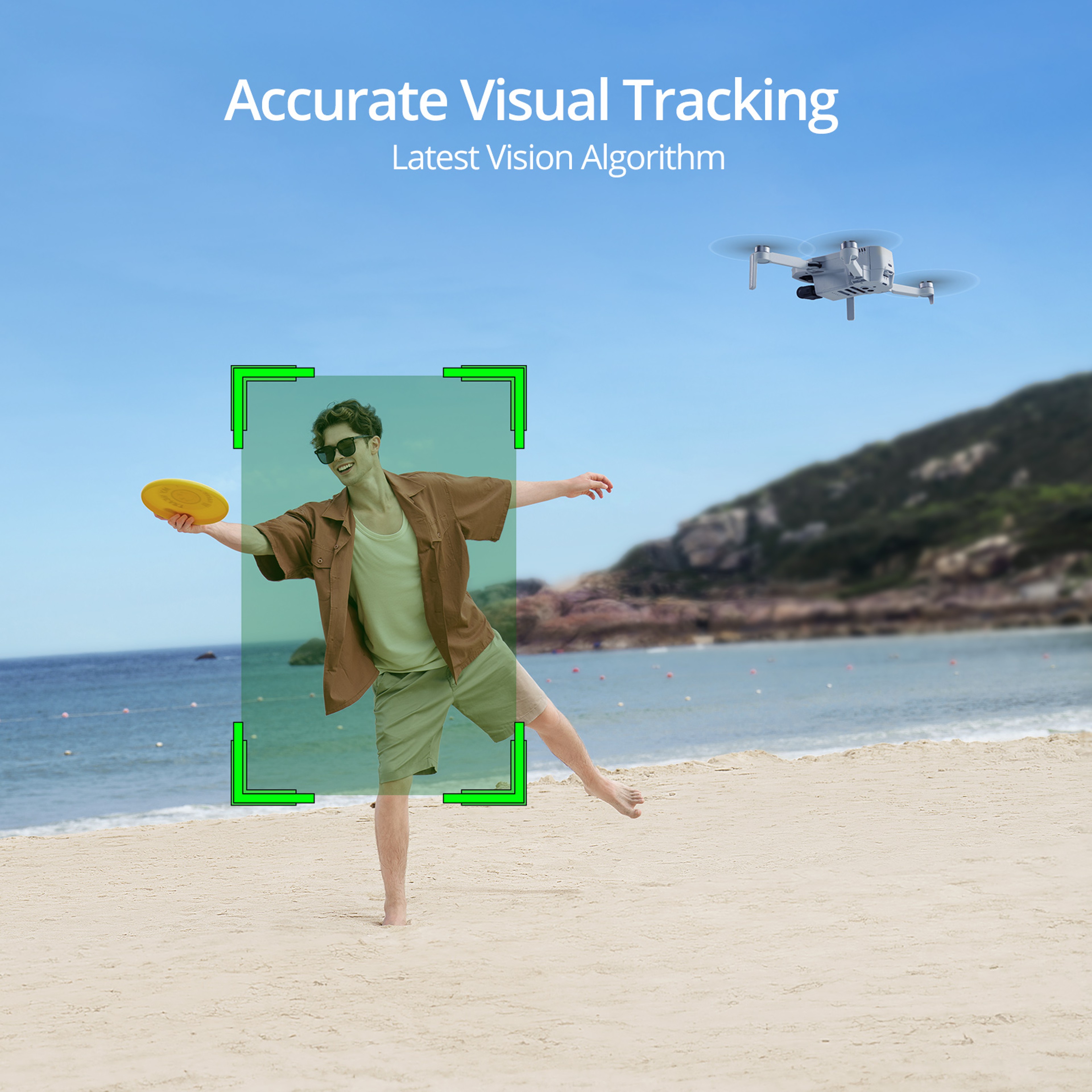 Brushless RC Camera Drone Quadcopter For Travel Gifts Professional ATOM Drone For Adventures 4