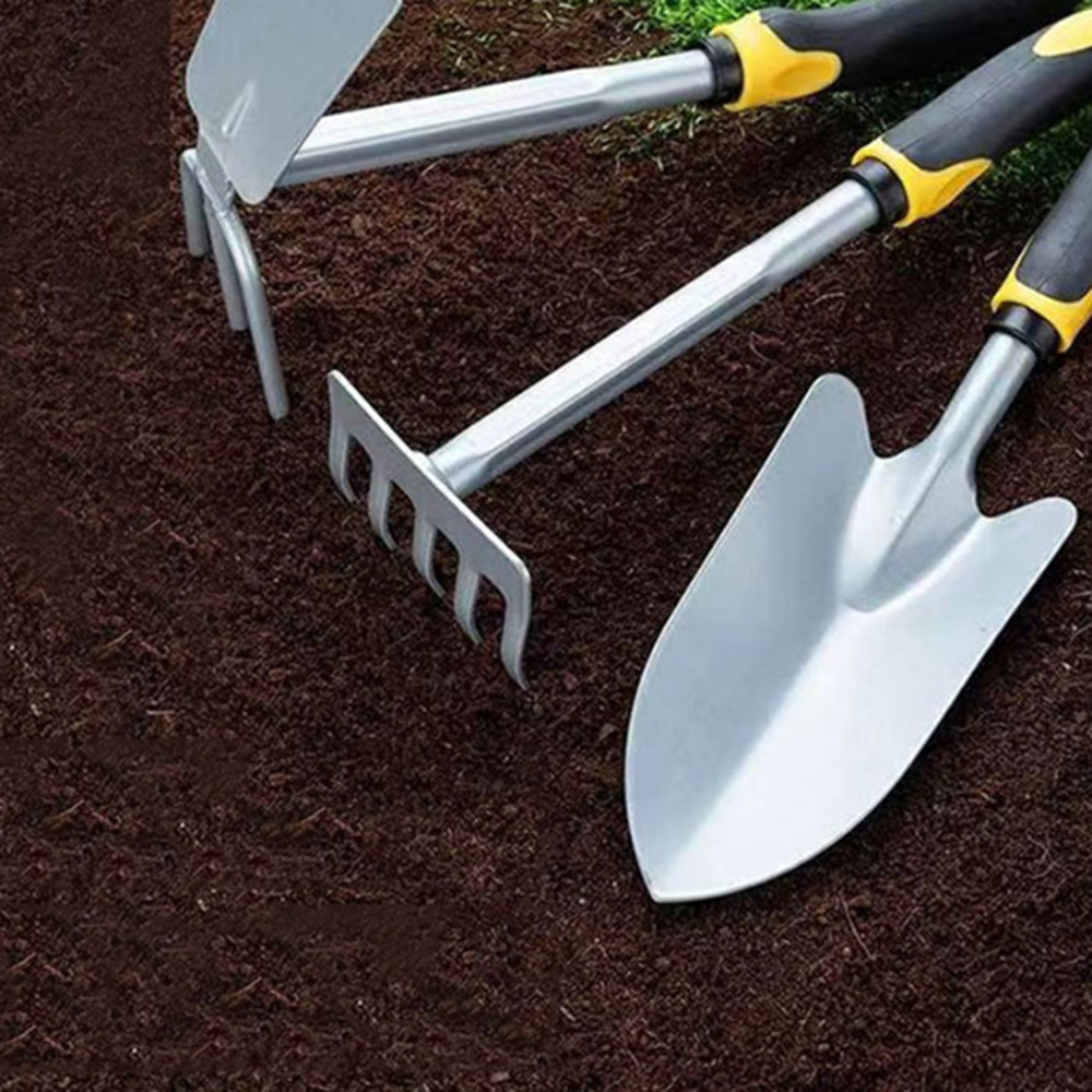 1piece Tree Planting Tools Hoe Spade Dualpurpose Gardening Outdoor Digging And Weeding Tool