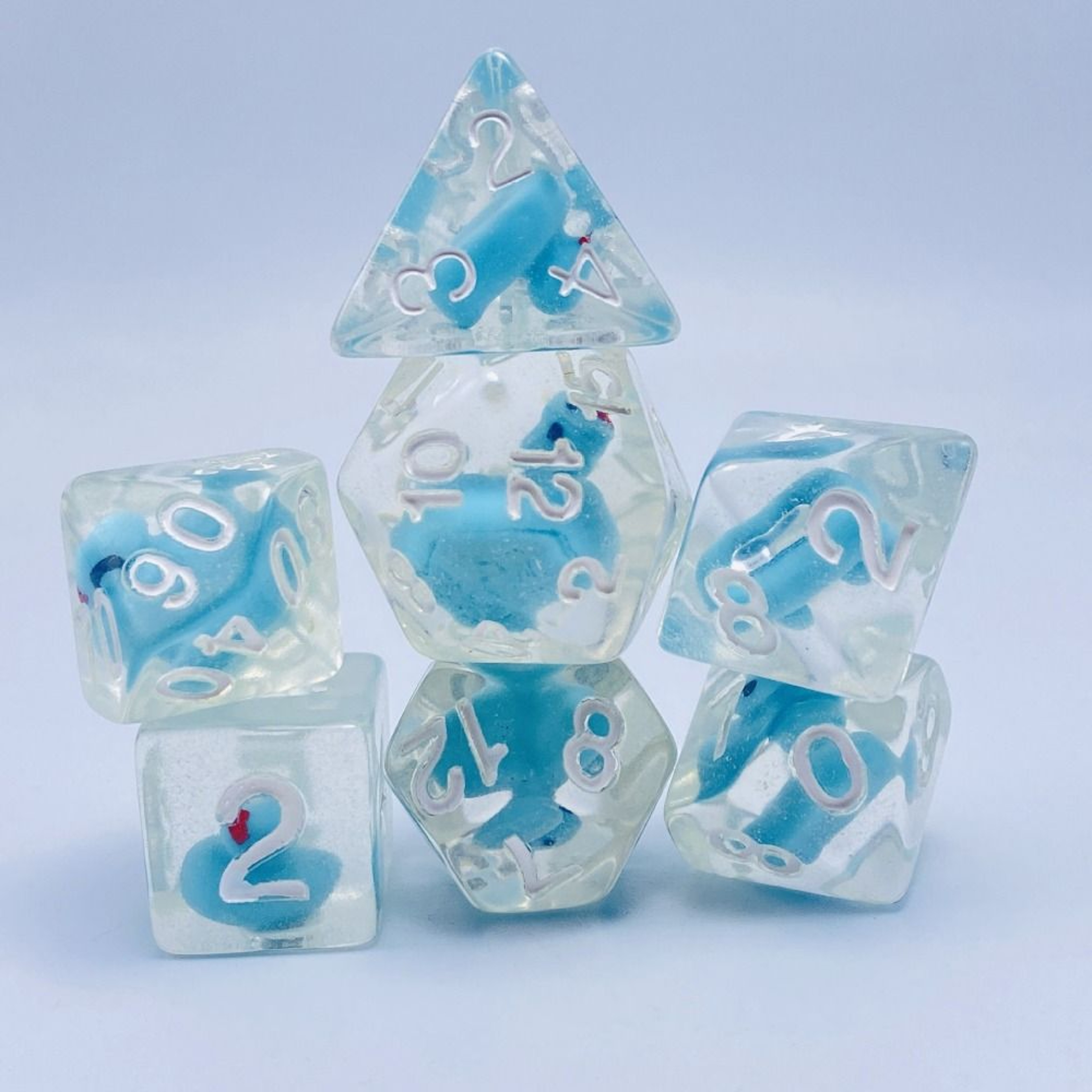 Opaque Polyhedral Dices, Multifaceted Digital Dice Ducks, Animal Table Game for Tabletop Role-Playing – view 4