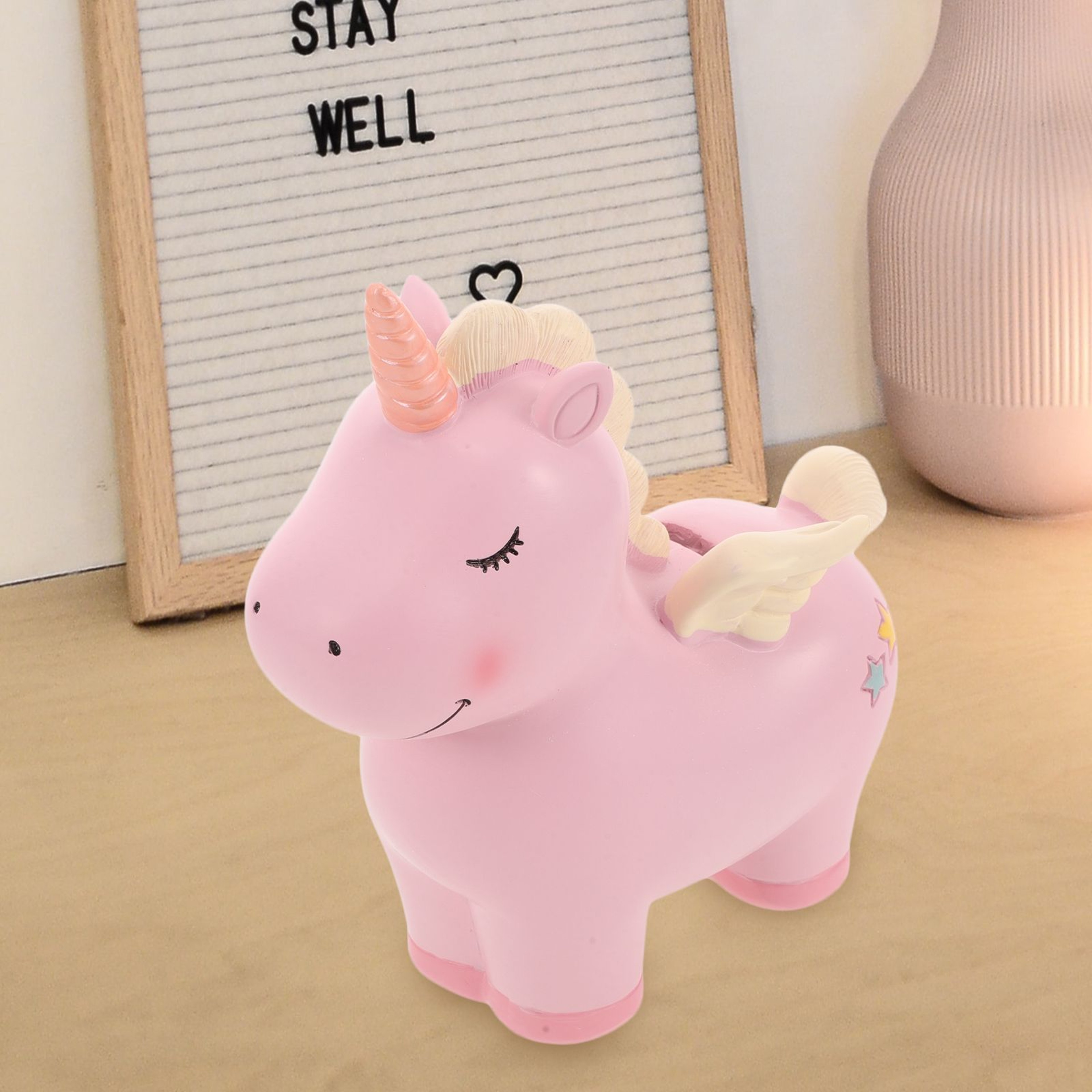 Saving Unicorn Piggy Bank for Girls Storage Bank Unicorn Small Size – view 3