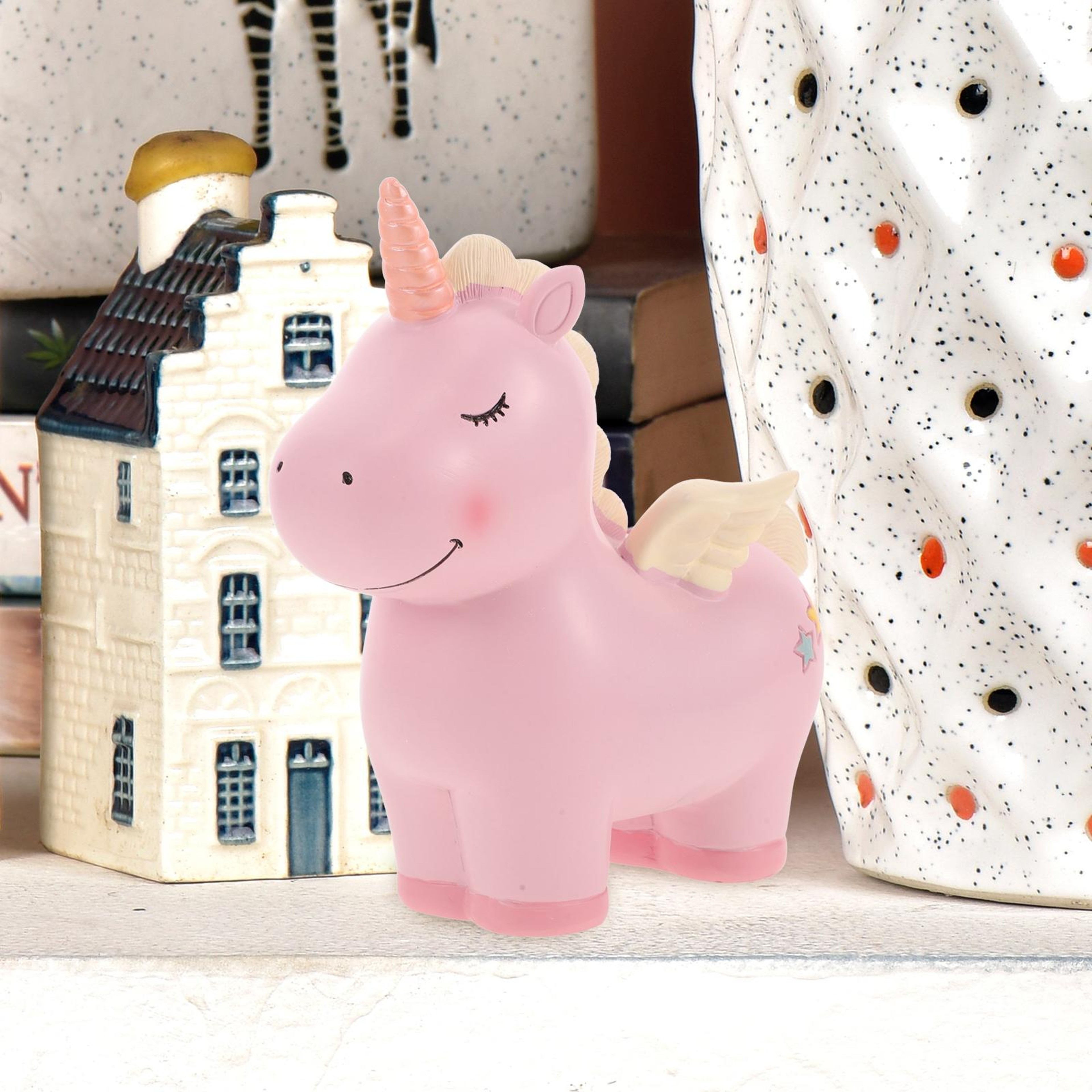 Saving Unicorn Piggy Bank for Girls Storage Bank Unicorn Small Size – view 4