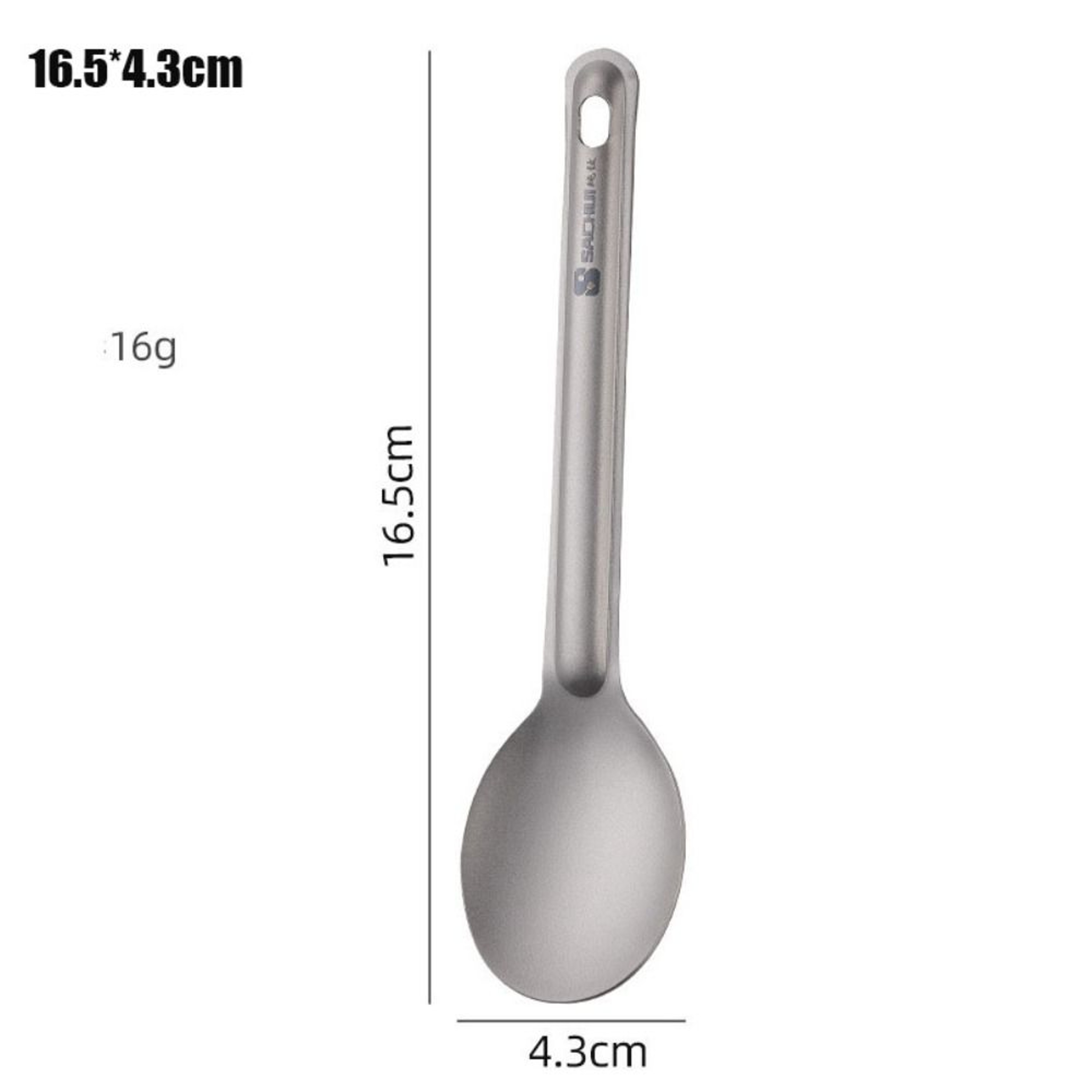 Long Handle Outdoor Camping High Quality Portable Titanium Spoon Fork Light Titanium Cookware Outdo 5