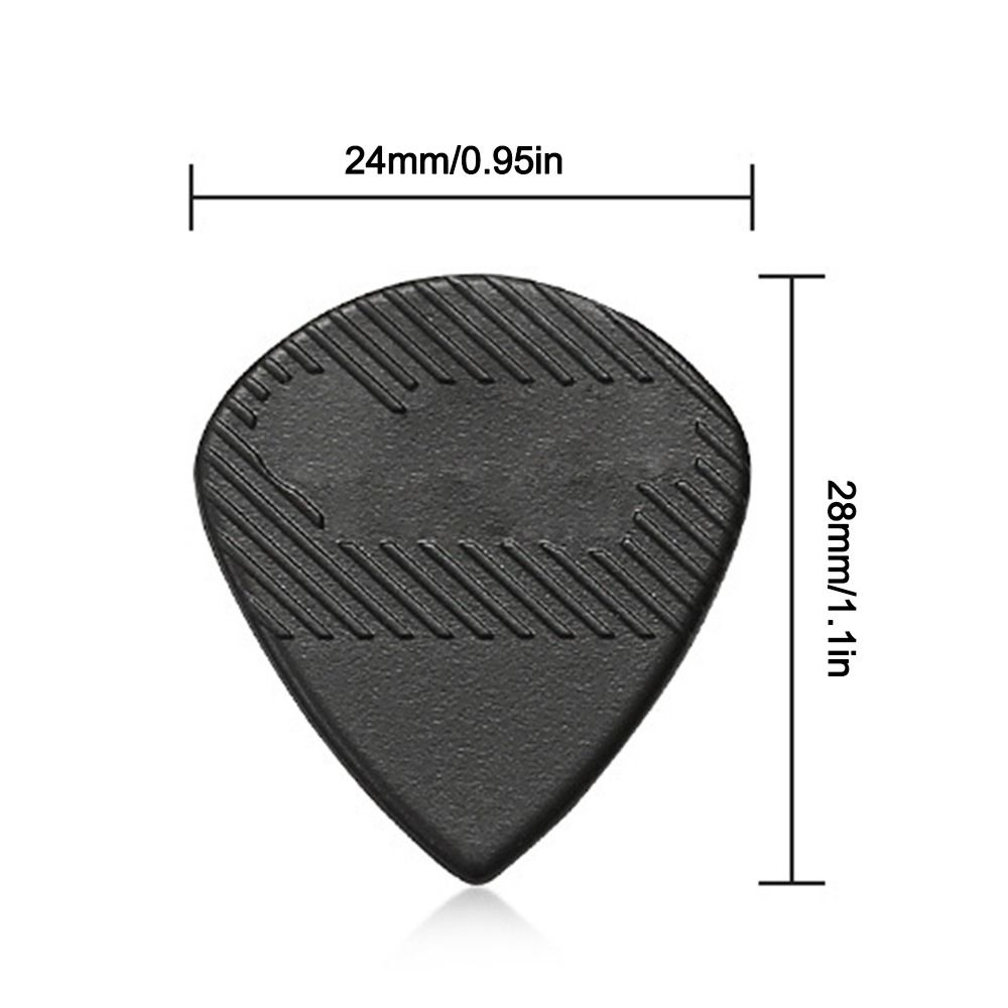 Non-slip Electric Guitar Pick Nylon Replacement for Bass Triangle Shape Plectrum Ukulele Picks – view 6