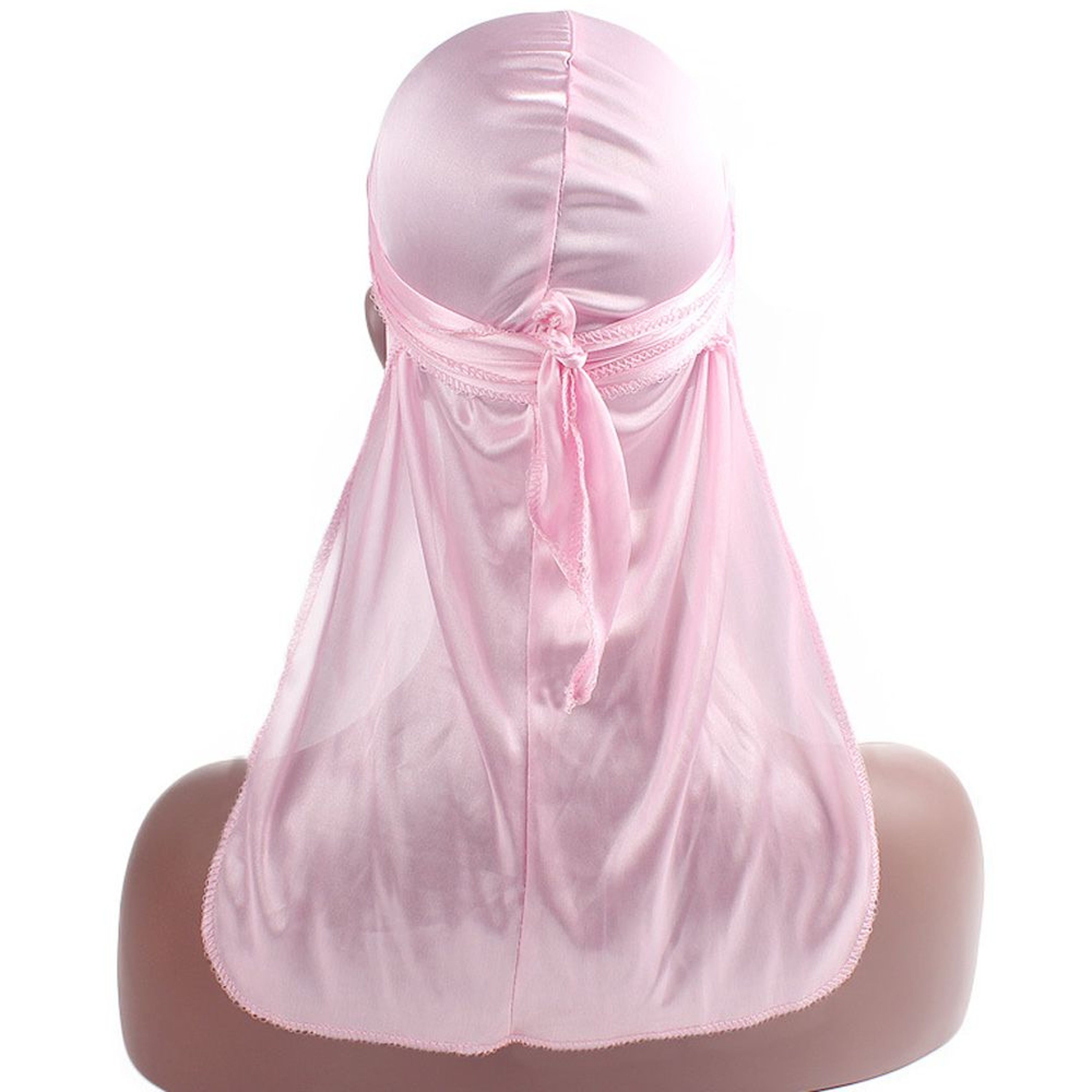 Pre-Tied Bandana Turban Hijab Silk Durag Pirate Hat Fashion Men Women Chemo Cap Headwrap – view 4