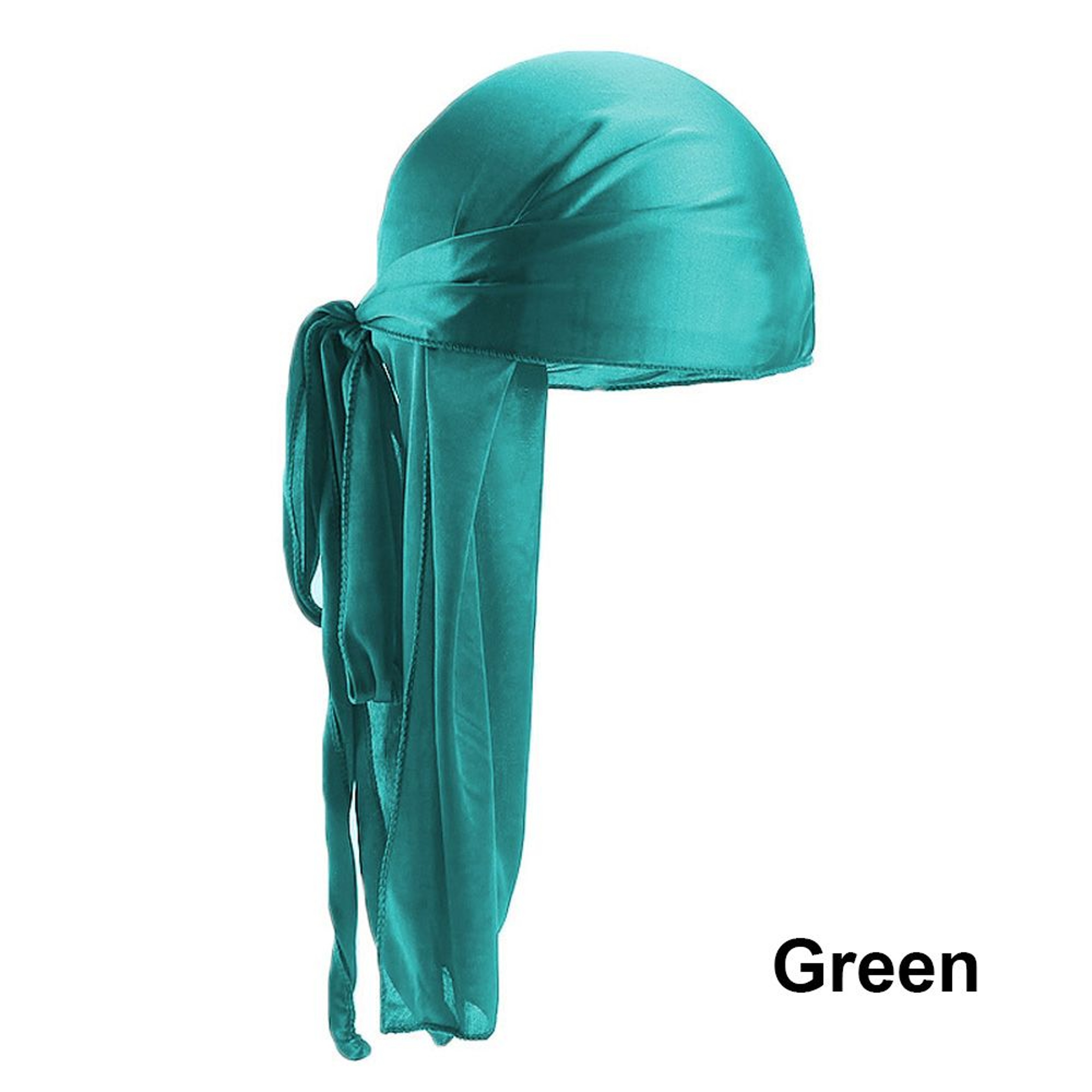 Pre-Tied Bandana Turban Hijab Silk Durag Pirate Hat Fashion Men Women Chemo Cap Headwrap – view 12